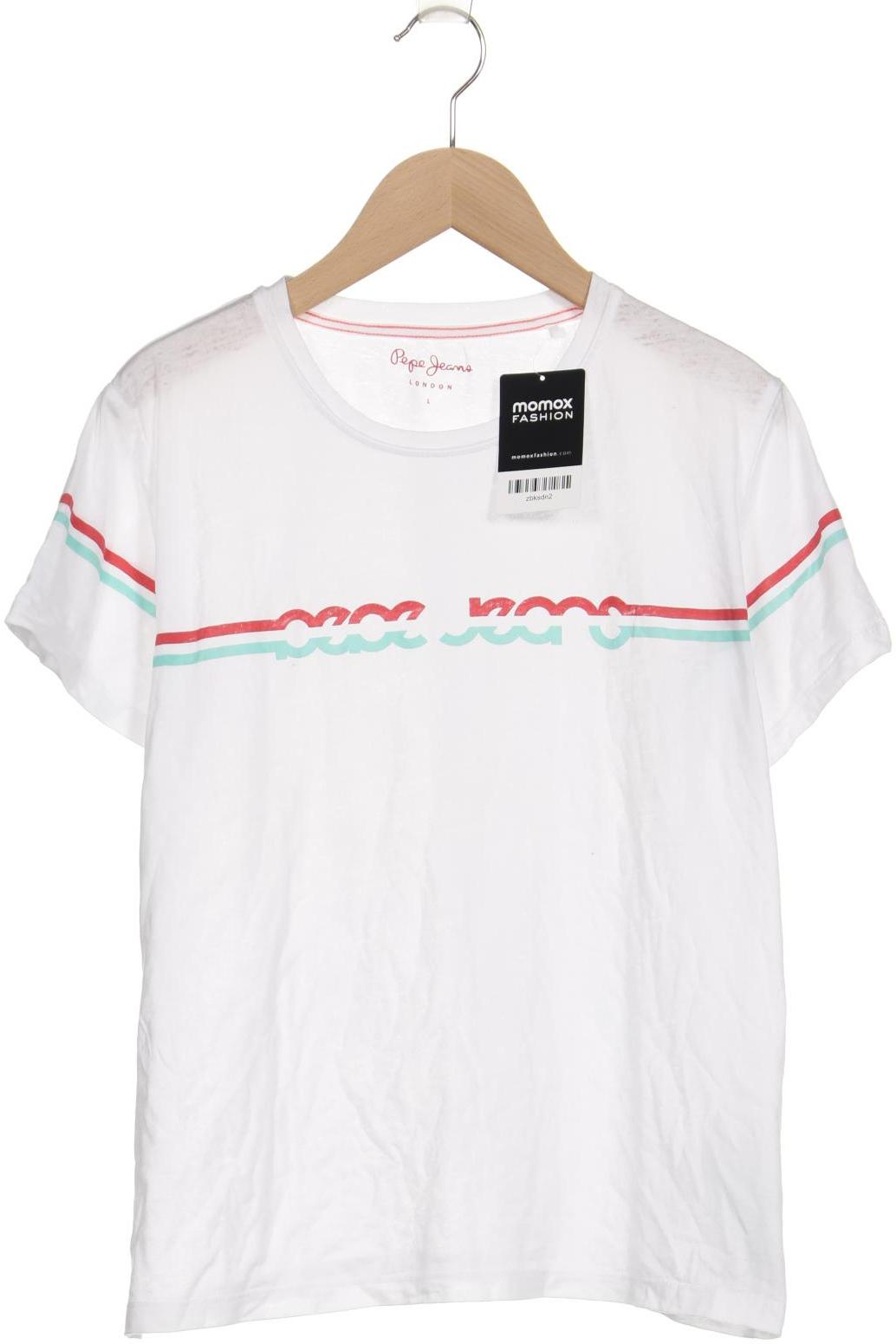 

Pepe Jeans Damen T-Shirt, weiß, Gr. 42