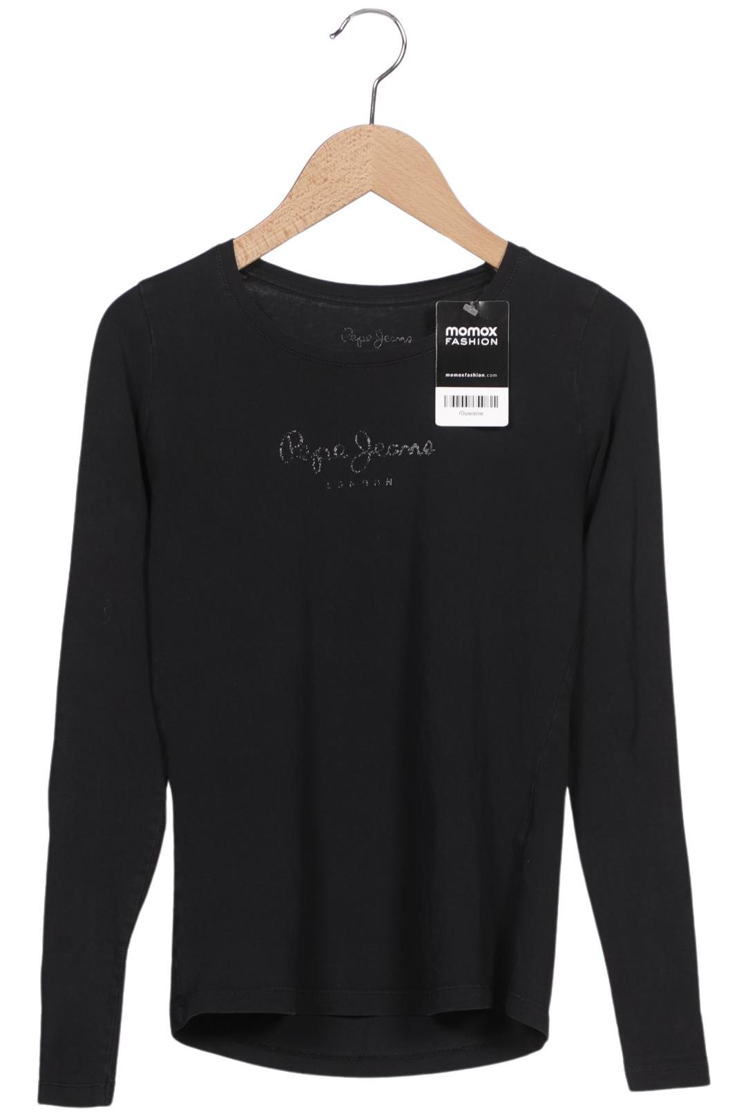 

Pepe Jeans Damen Langarmshirt, schwarz, Gr. 32