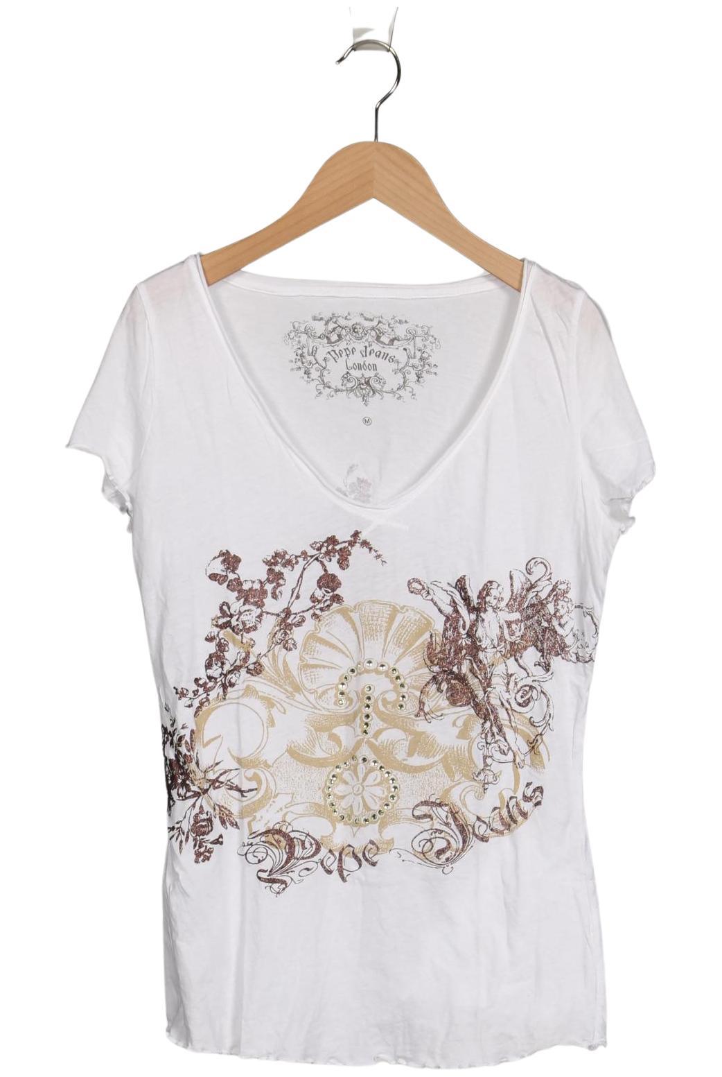 

Pepe Jeans Damen T-Shirt, weiß, Gr. 38
