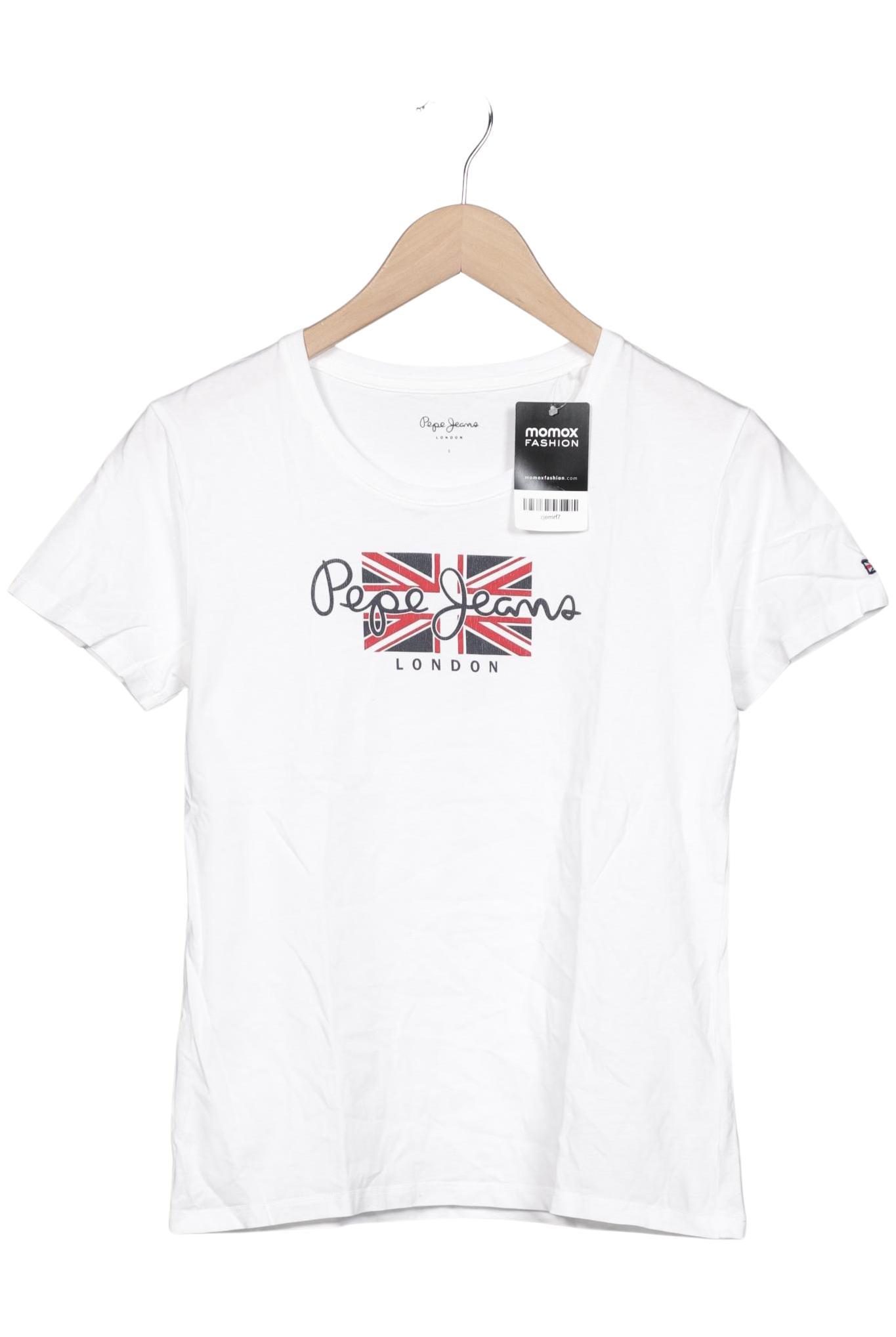 

Pepe Jeans Damen T-Shirt, weiß, Gr. 36