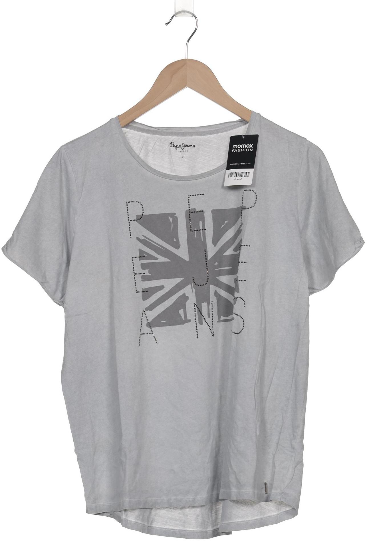 

Pepe Jeans Damen T-Shirt, grau, Gr. 44