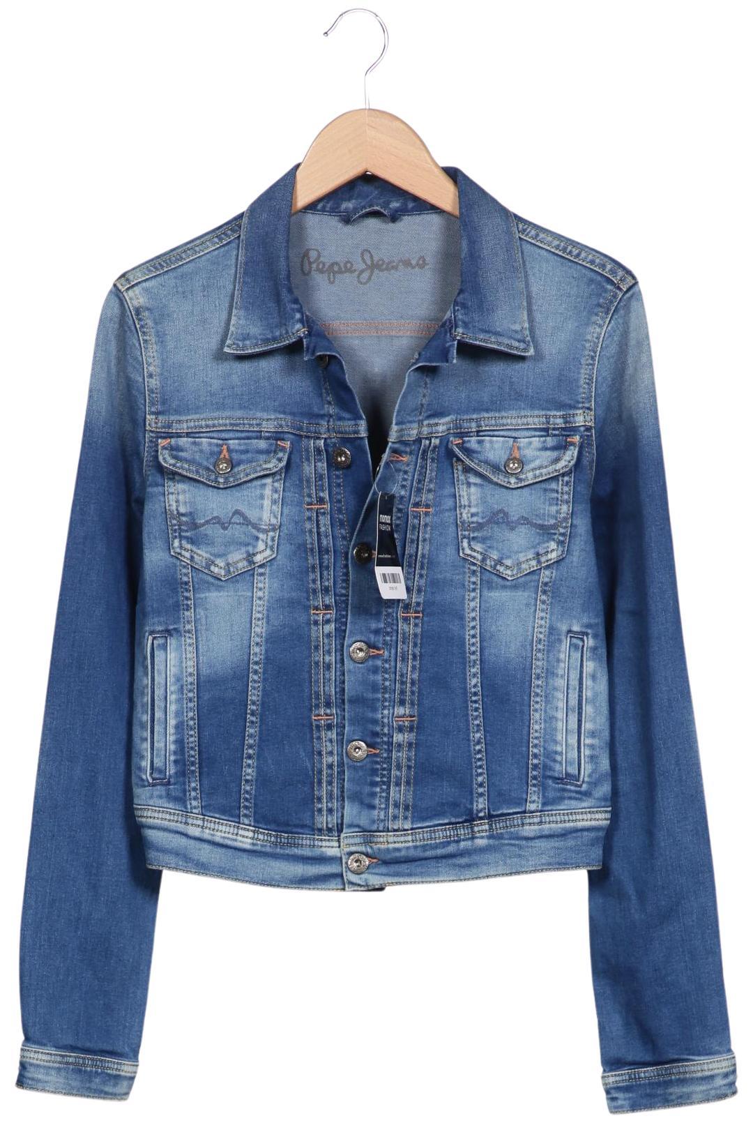 

Pepe Jeans Damen Jacke, blau, Gr. 42