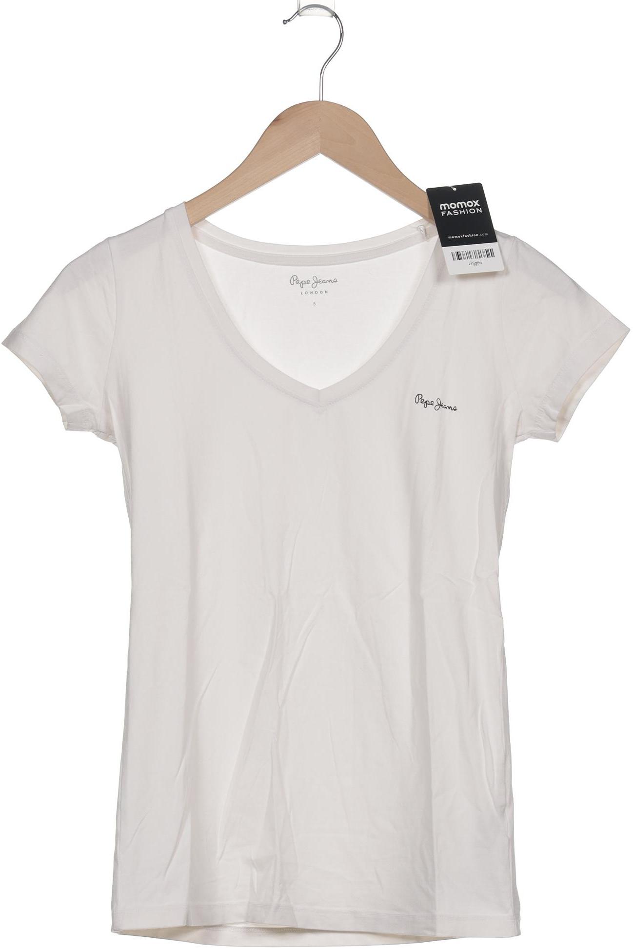 

Pepe Jeans Damen T-Shirt, weiß, Gr. 36