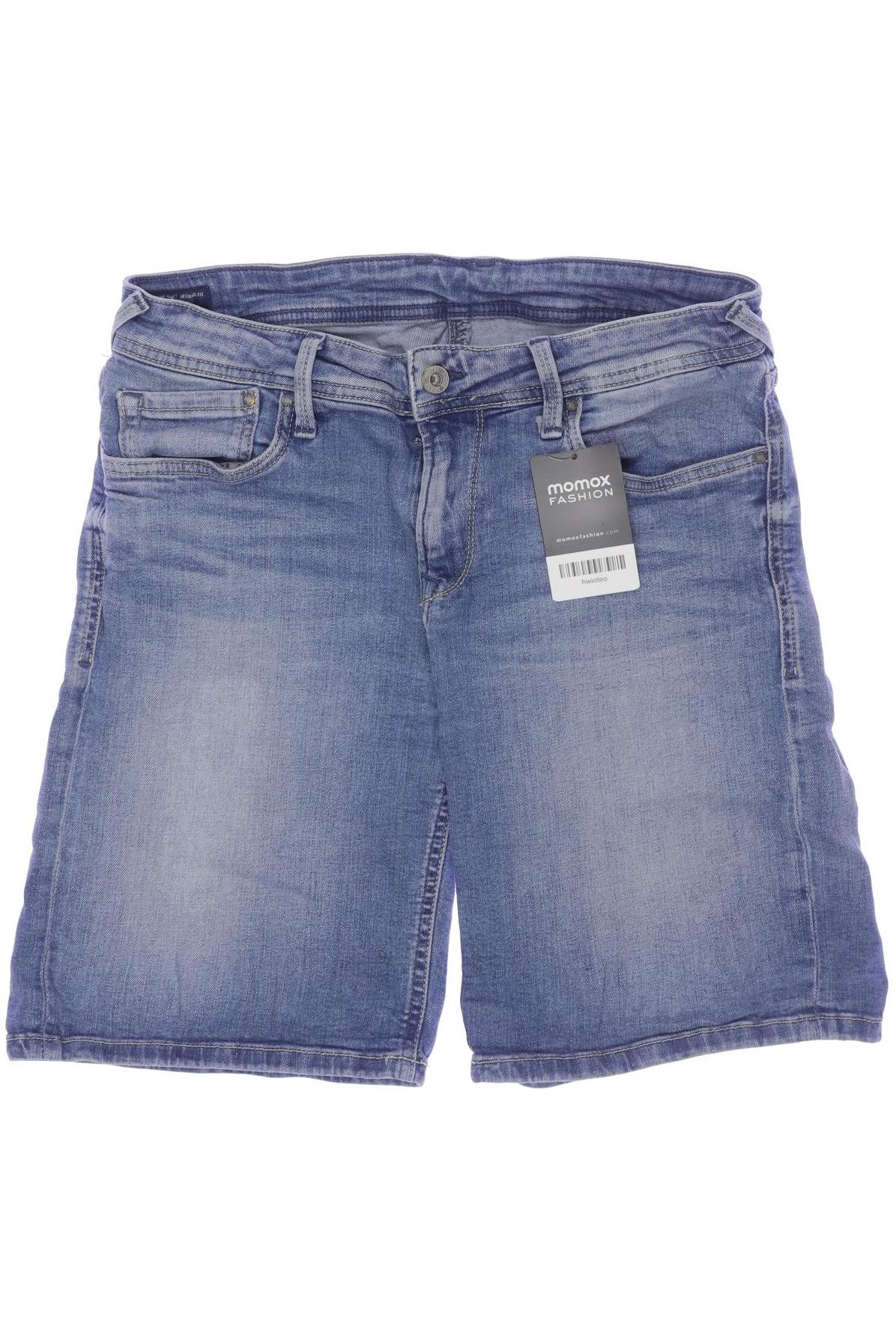 

Pepe Jeans Damen Shorts, blau, Gr. 28
