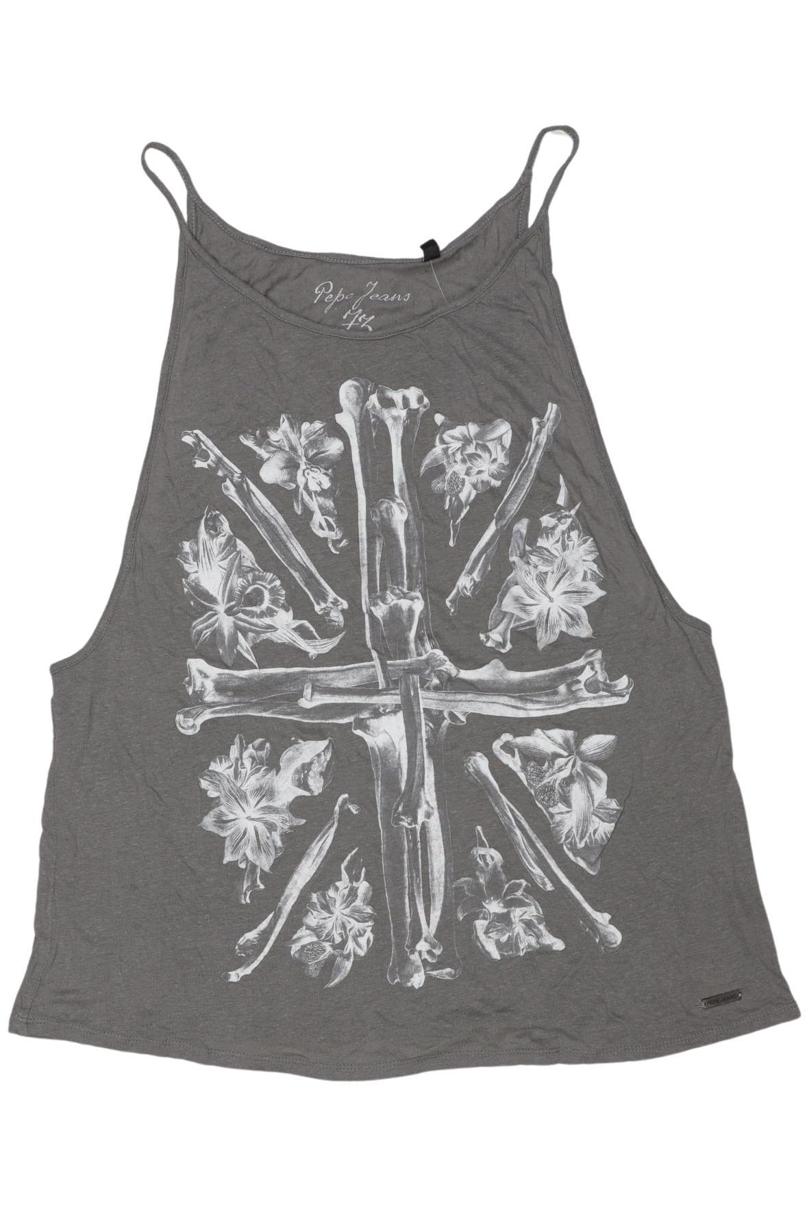 

Pepe Jeans Damen Top, grau, Gr. 38