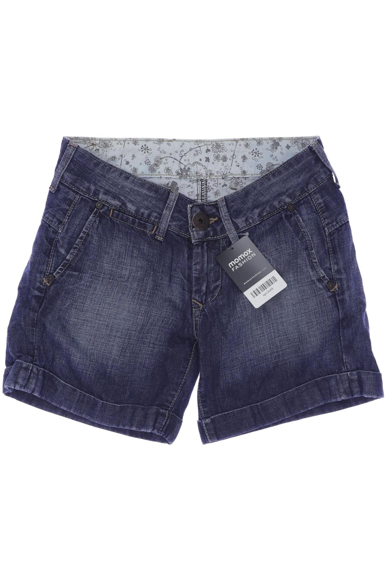

Pepe Jeans Damen Shorts, blau, Gr. 27