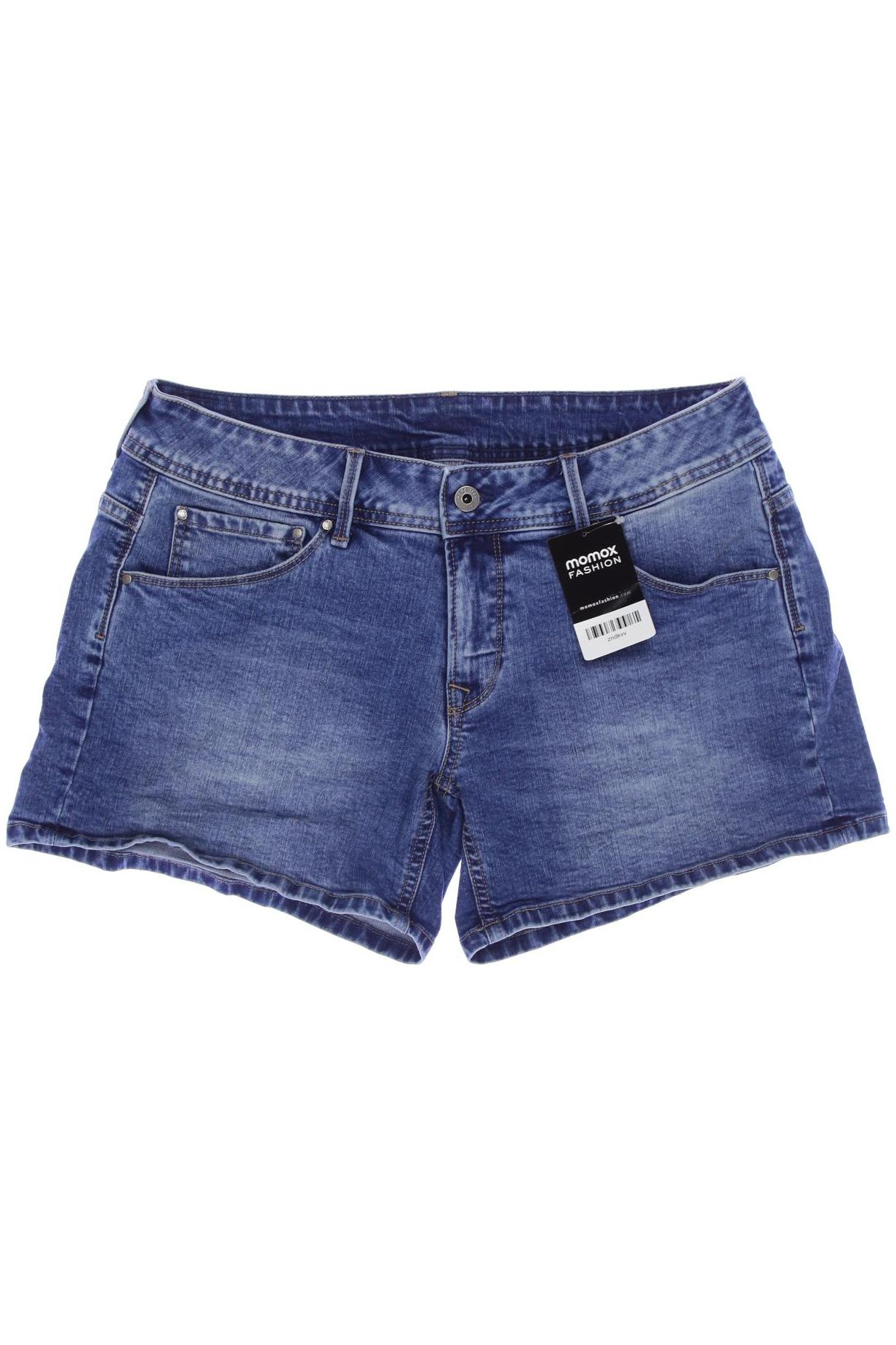 

Pepe Jeans Damen Shorts, blau, Gr. 30