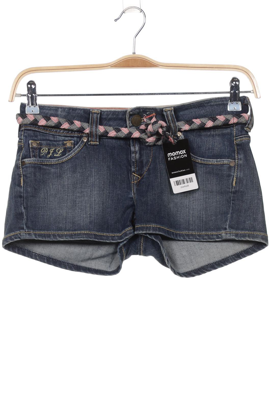 

Pepe Jeans Damen Shorts, blau, Gr. 28