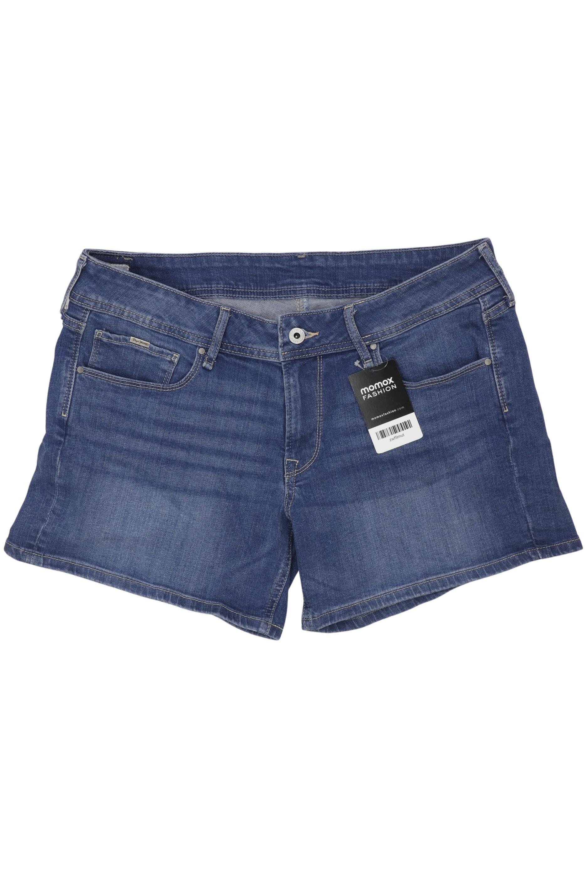 

Pepe Jeans Damen Shorts, blau, Gr. 31