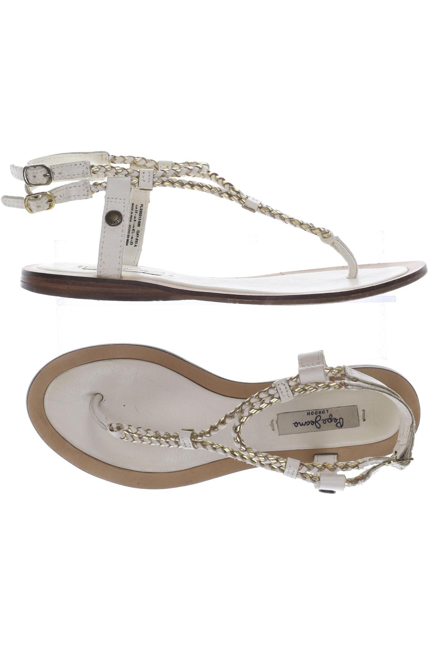 

Pepe Jeans Damen Sandale, weiß, Gr. 37