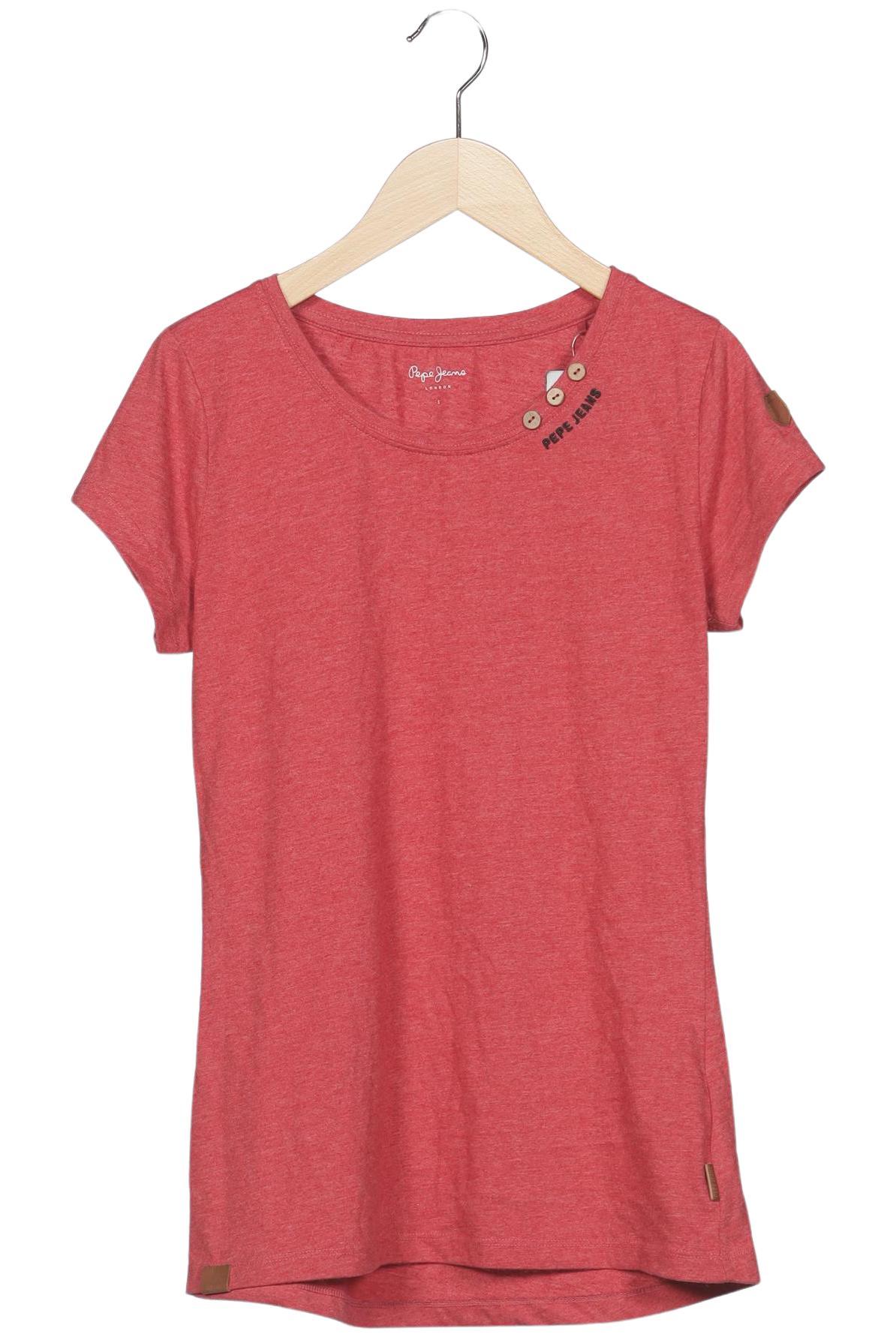 

Pepe Jeans Damen T-Shirt, rot, Gr. 36