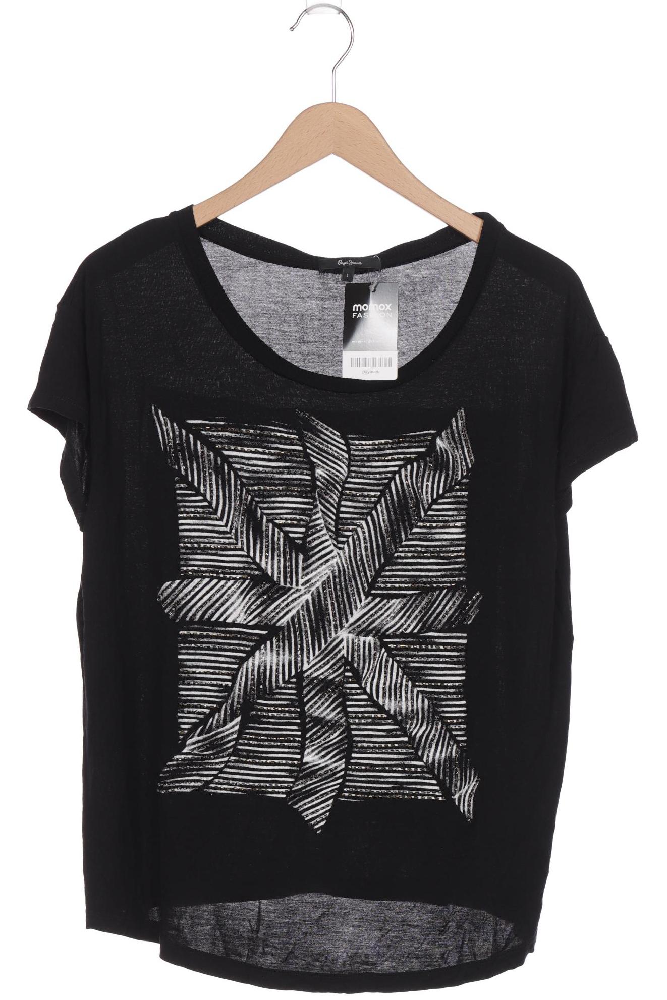 

Pepe Jeans Damen T-Shirt, schwarz