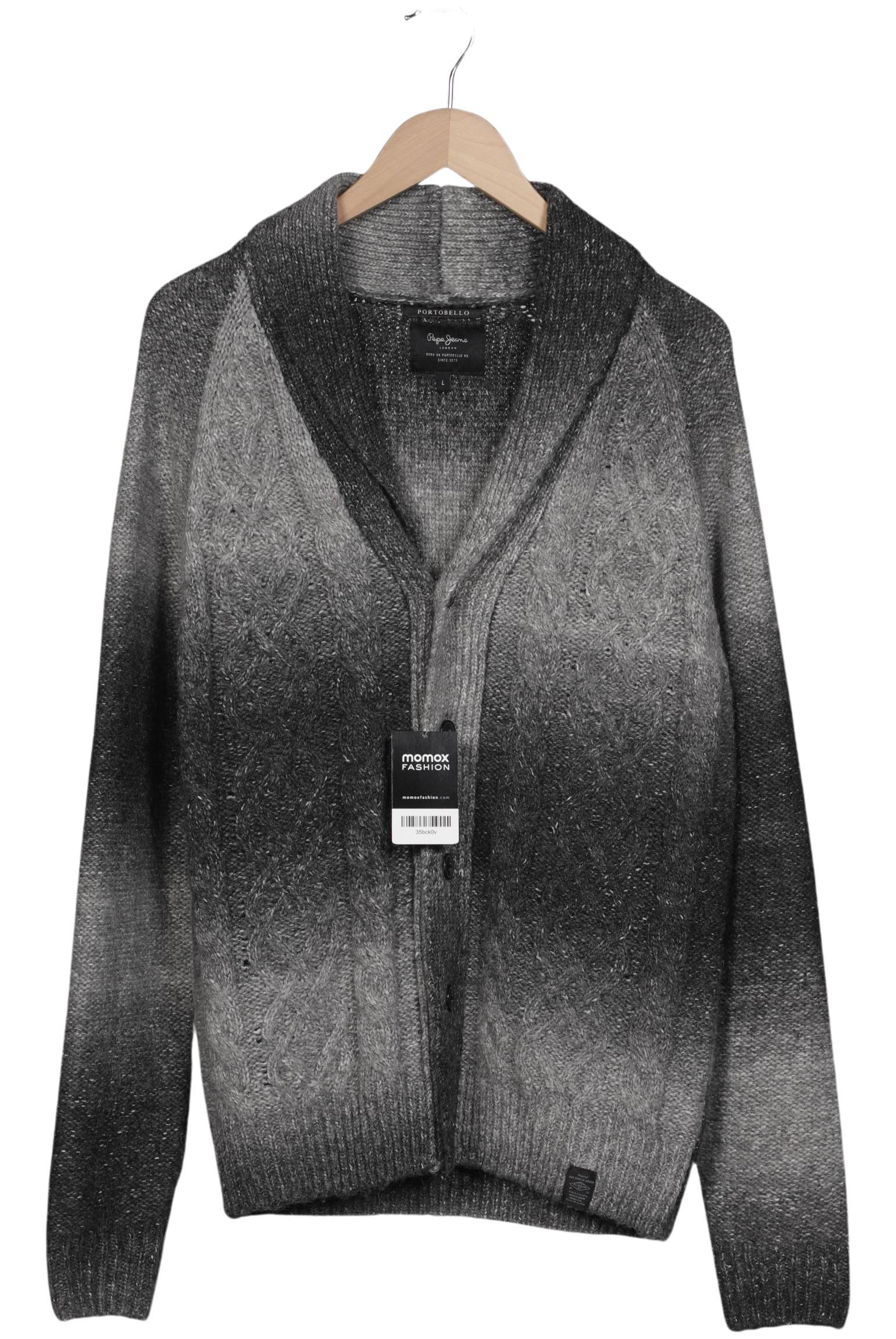 

Pepe Jeans Herren Strickjacke, grau, Gr. 52