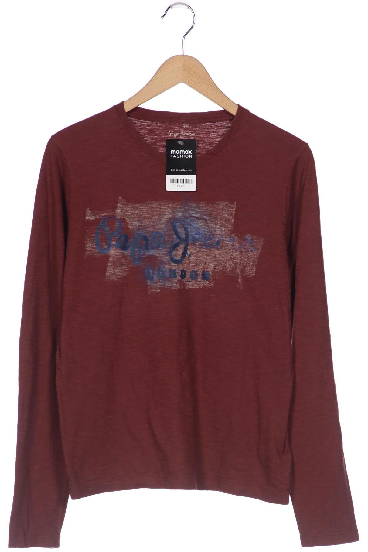 

Pepe Jeans Herren Langarmshirt, bordeaux