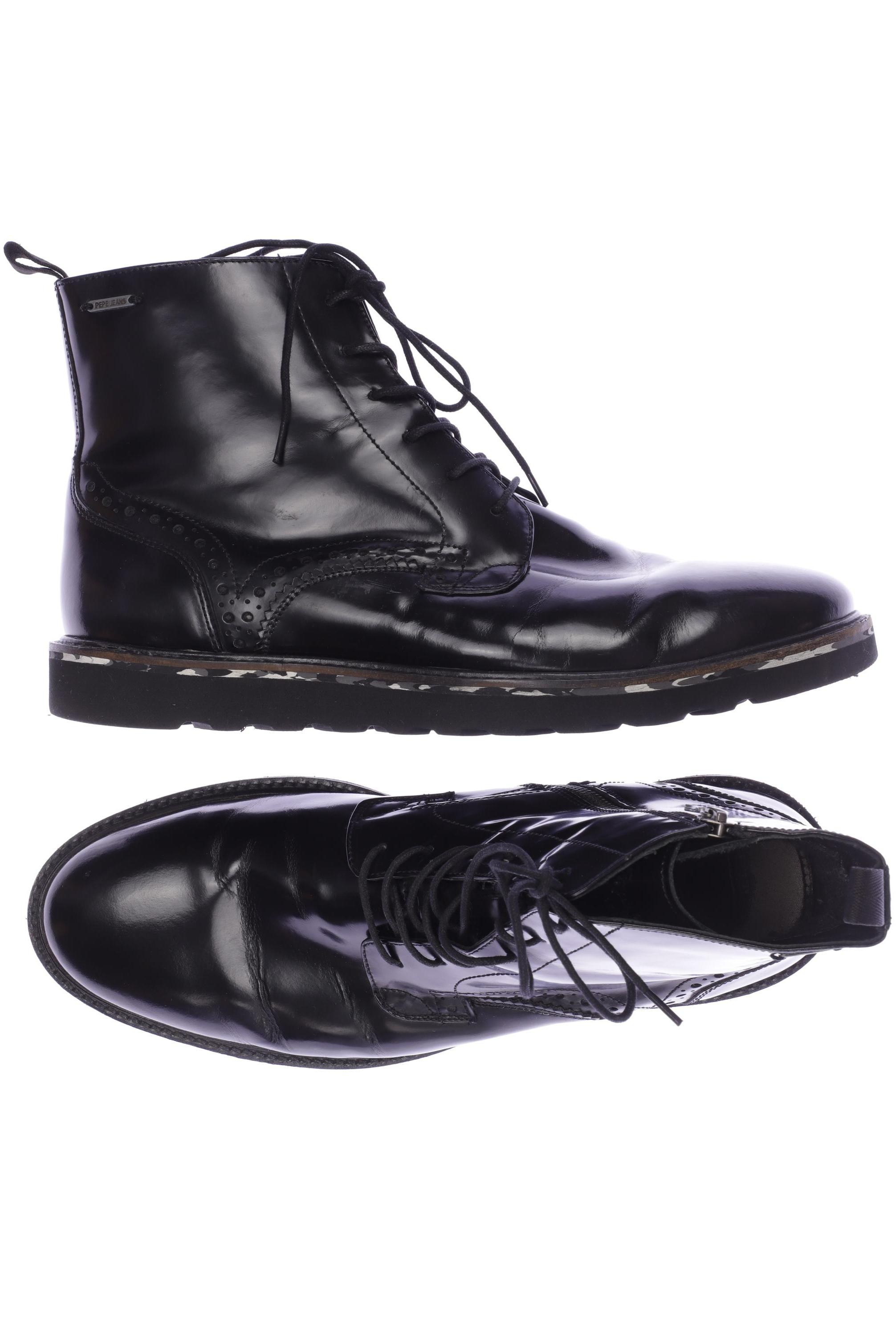 

Pepe Jeans Herren Stiefel, schwarz