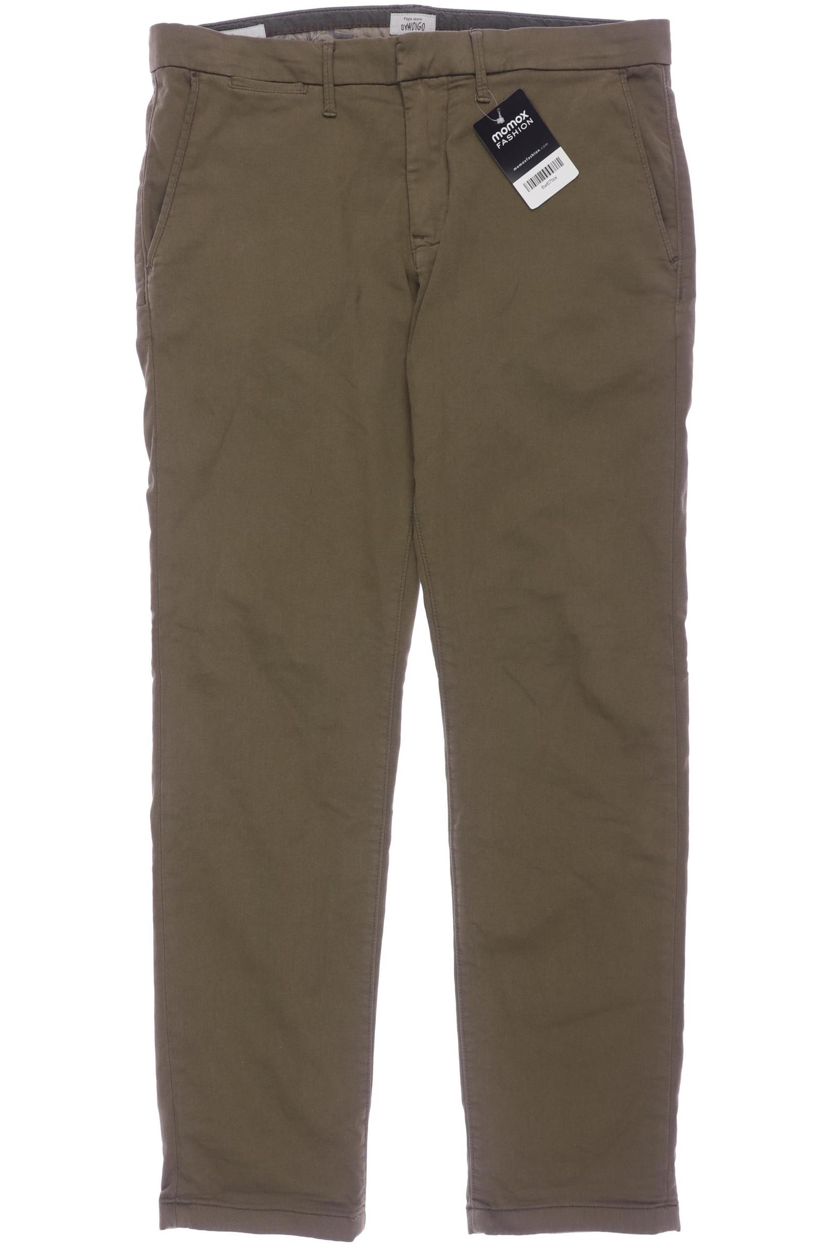 

Pepe Jeans Herren Stoffhose, grün, Gr. 33