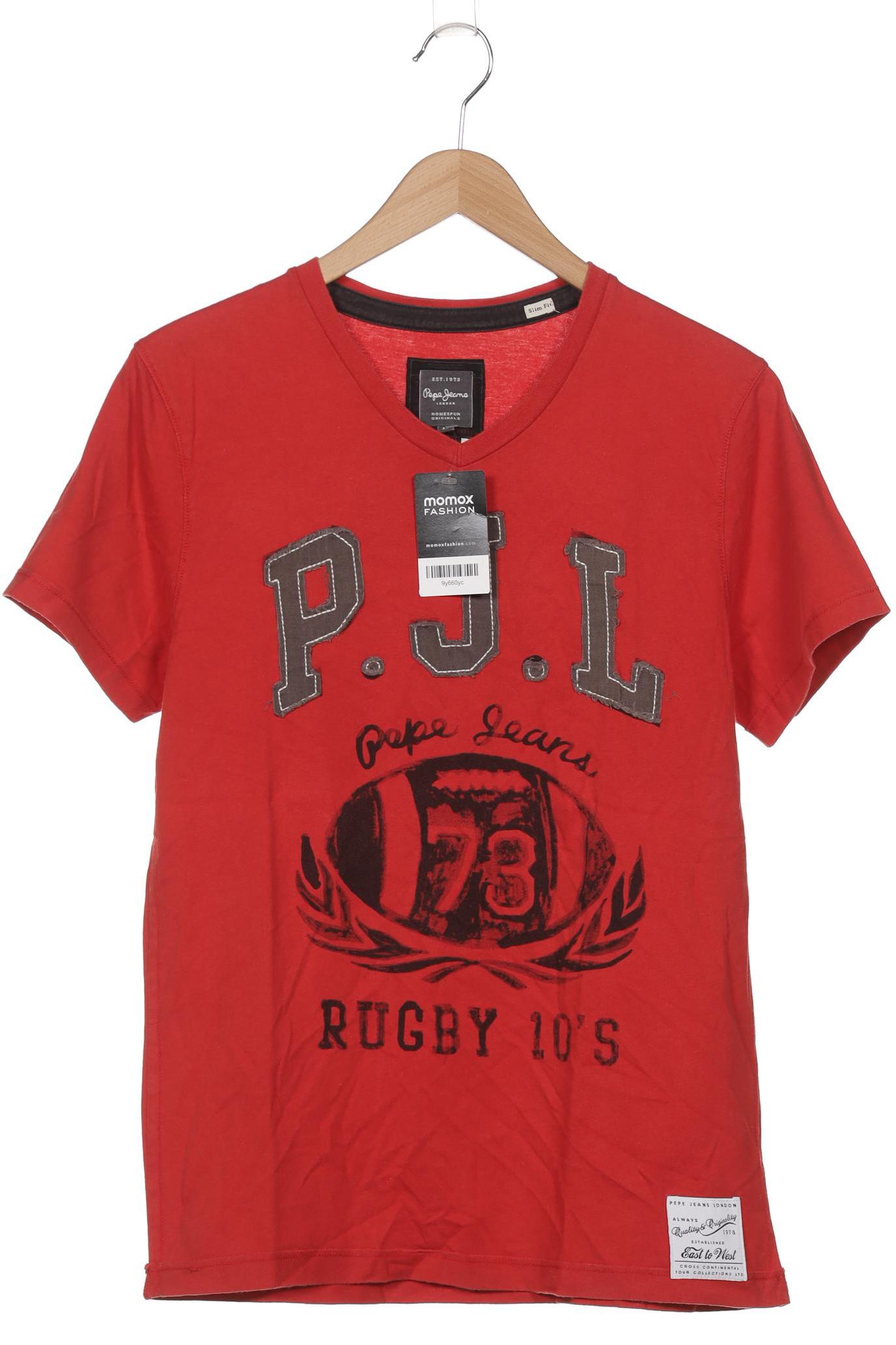 

Pepe Jeans Herren T-Shirt, rot, Gr. 52