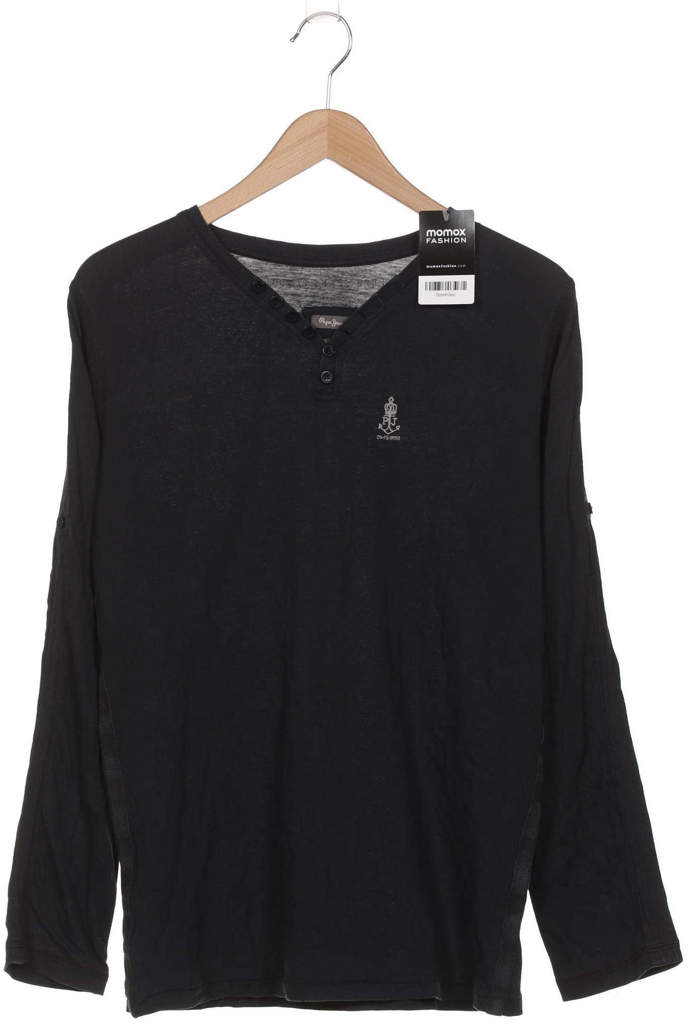 

Pepe Jeans Herren Langarmshirt, schwarz, Gr. 46