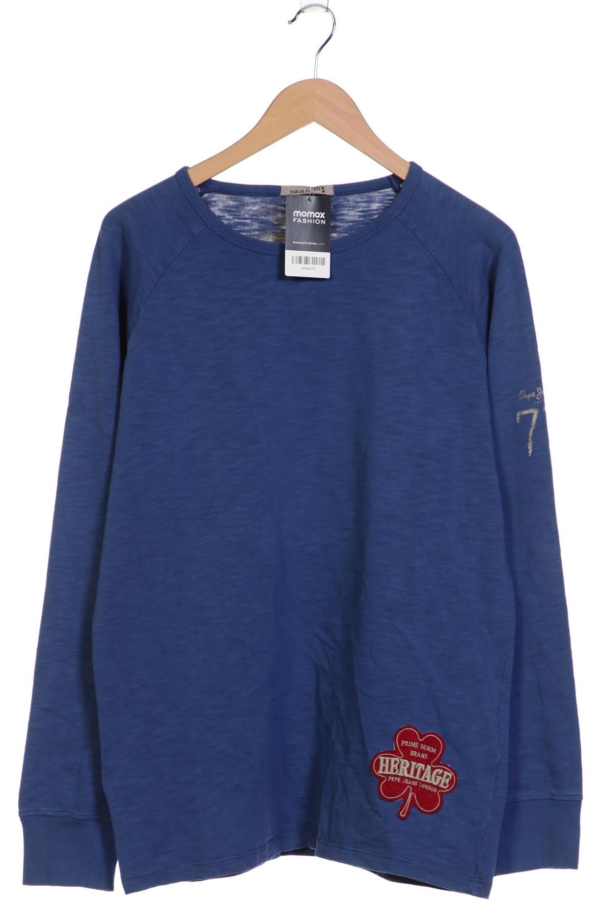 

Pepe Jeans Herren Langarmshirt, blau, Gr. 46