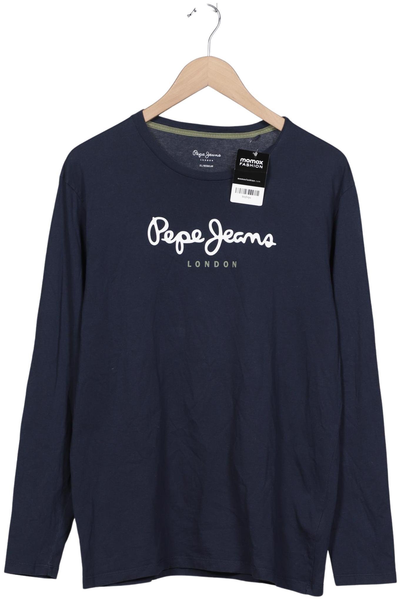 

Pepe Jeans Herren Langarmshirt, marineblau, Gr. 54