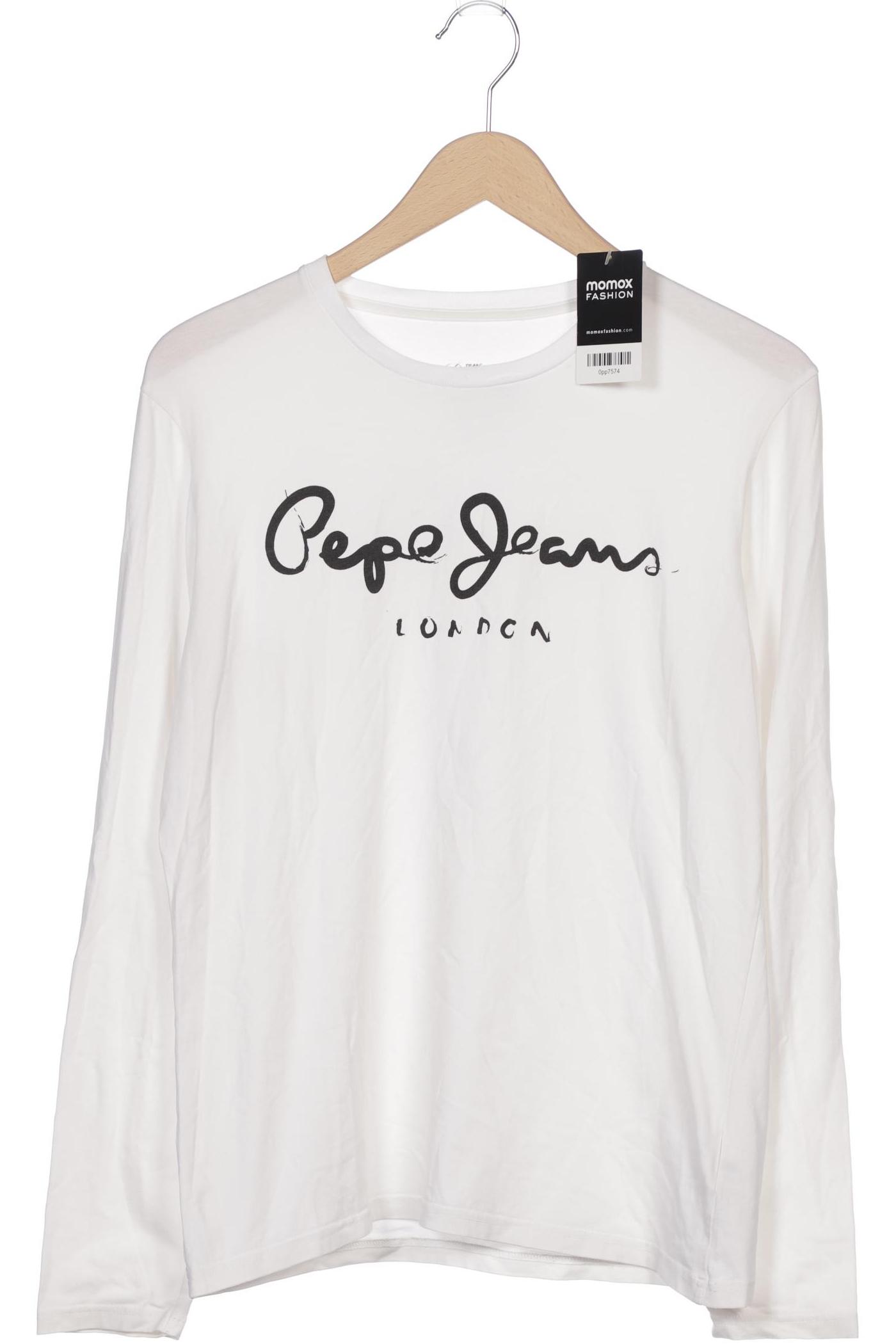 

Pepe Jeans Herren Langarmshirt, weiß
