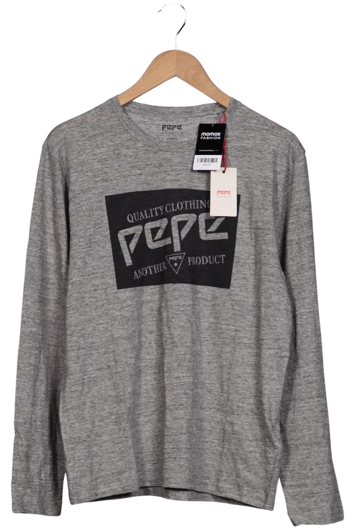 

Pepe Jeans Herren Langarmshirt, grau, Gr. 48