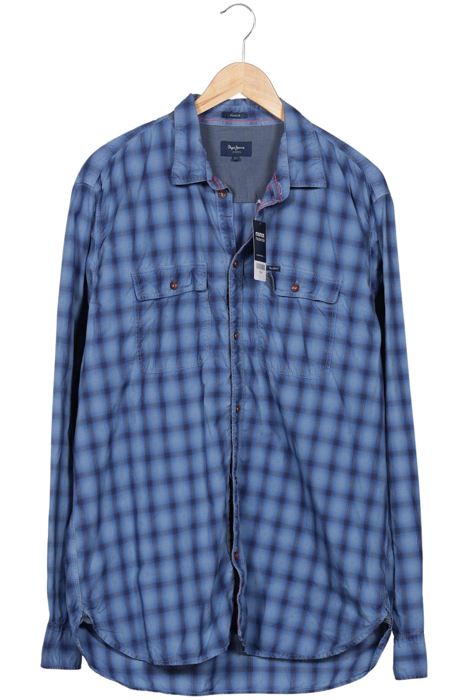 

Pepe Jeans Herren Hemd, blau, Gr. 56