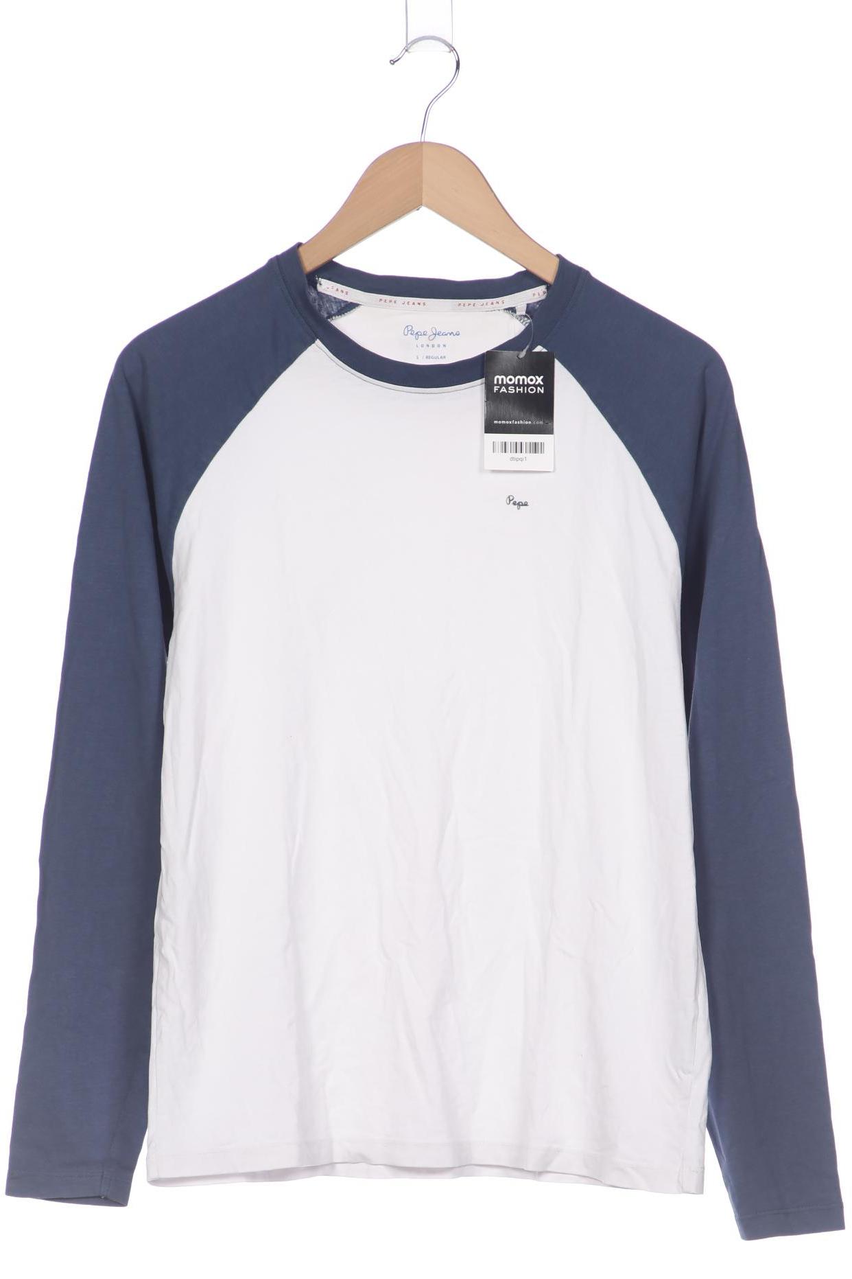 

Pepe Jeans Herren Langarmshirt, weiß, Gr. 46