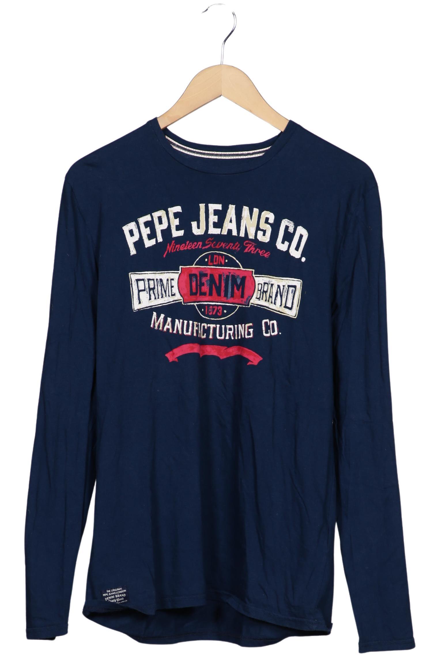 

Pepe Jeans Herren Langarmshirt, marineblau, Gr. 48