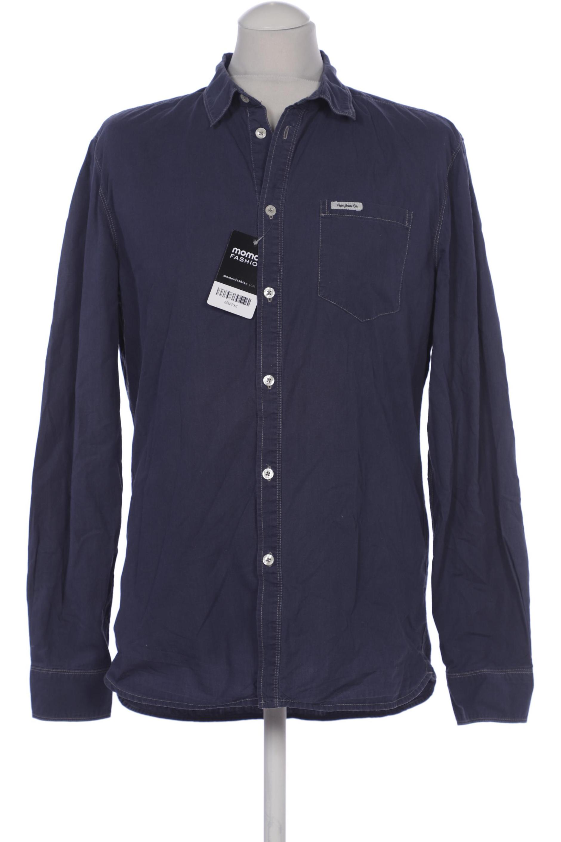 

Pepe Jeans Herren Hemd, blau, Gr. 48