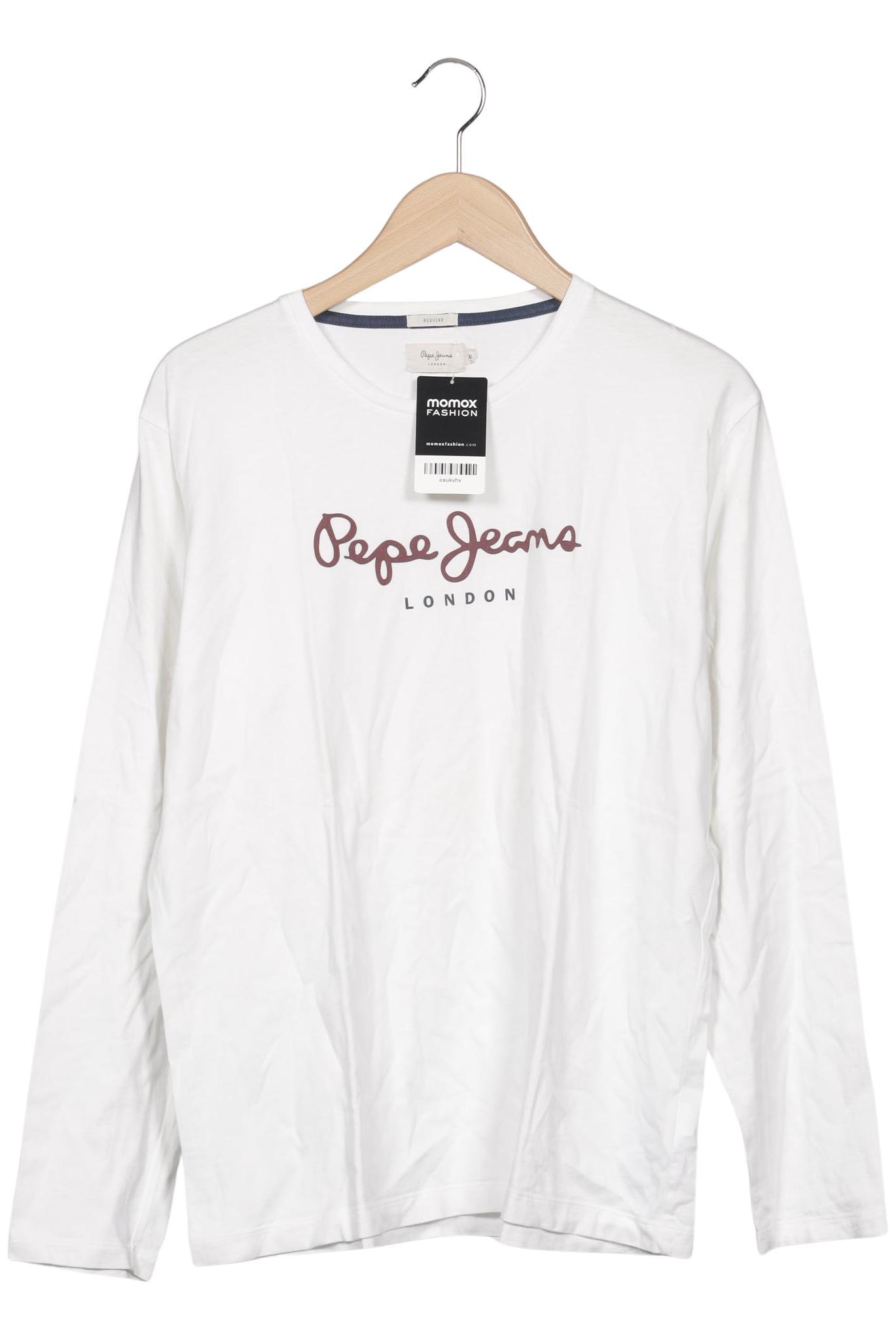 Thumbnail - Pepe Jeans Herren Langarmshirt, weiß, Gr. 54