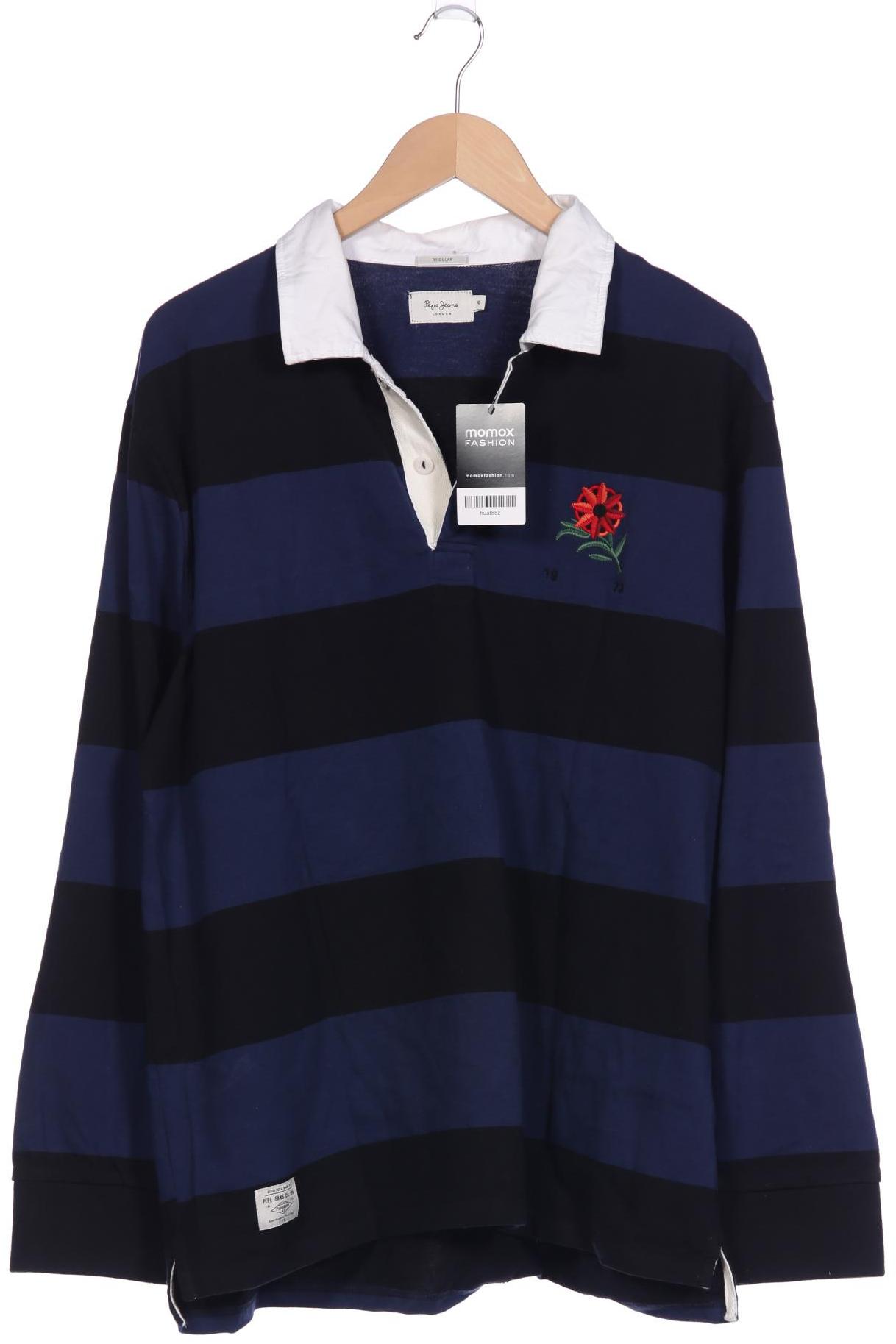 

Pepe Jeans Herren Langarmshirt, marineblau