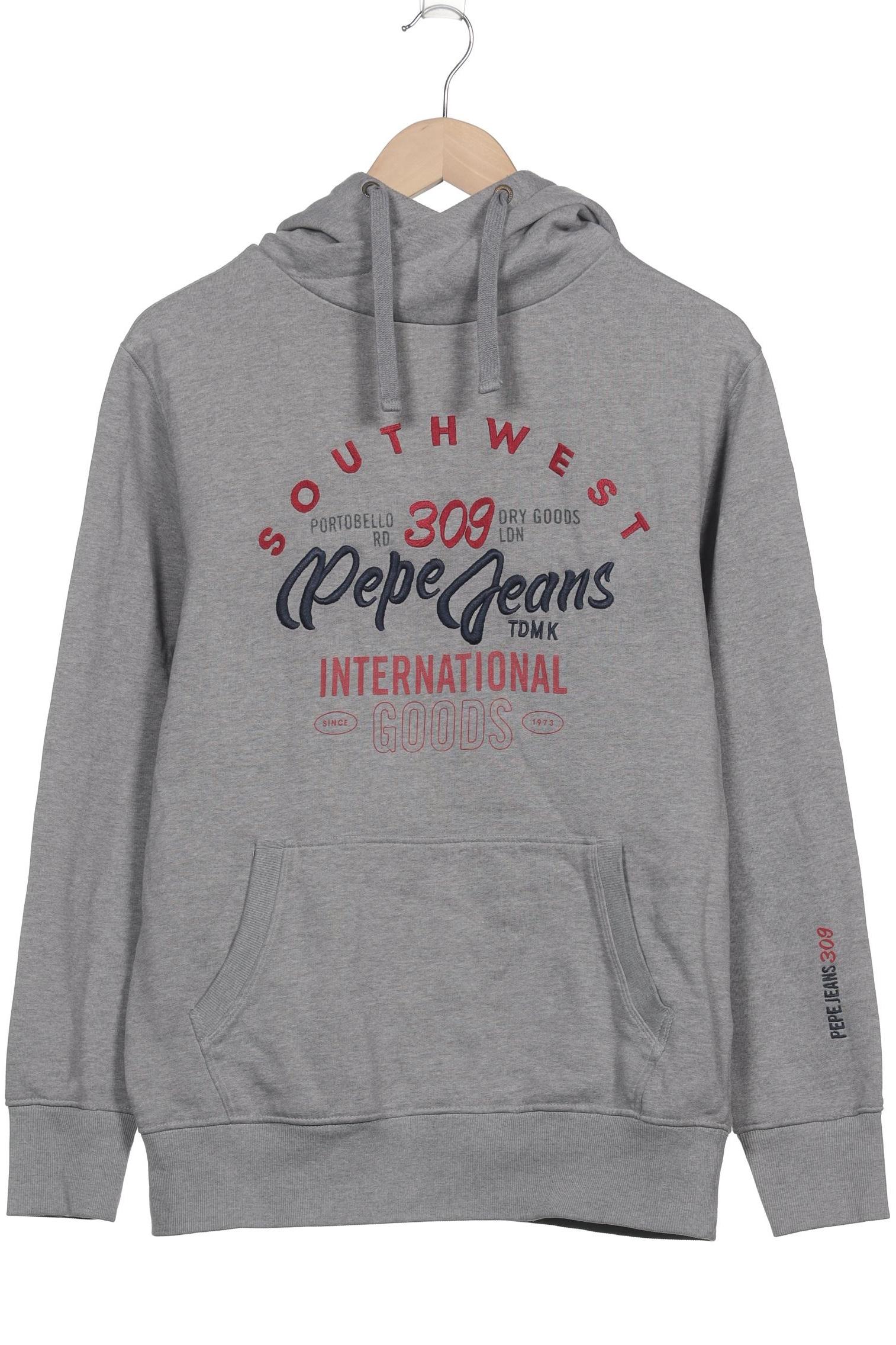 

Pepe Jeans Herren Kapuzenpullover, grau, Gr. 52