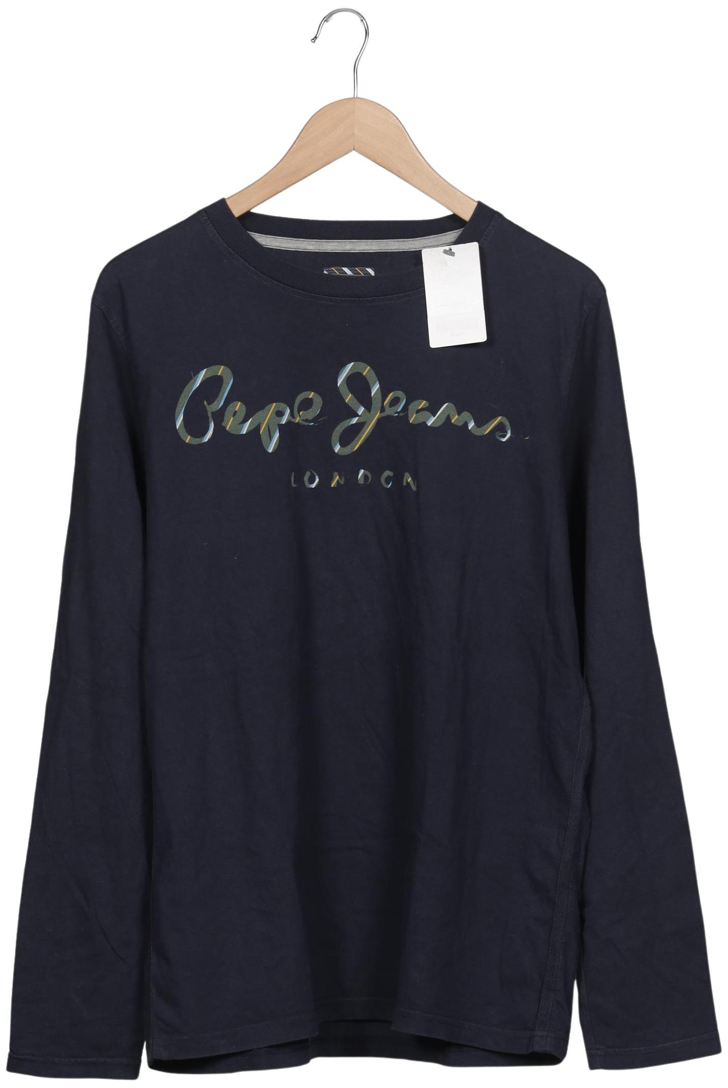 

Pepe Jeans Herren Langarmshirt, marineblau, Gr. 48