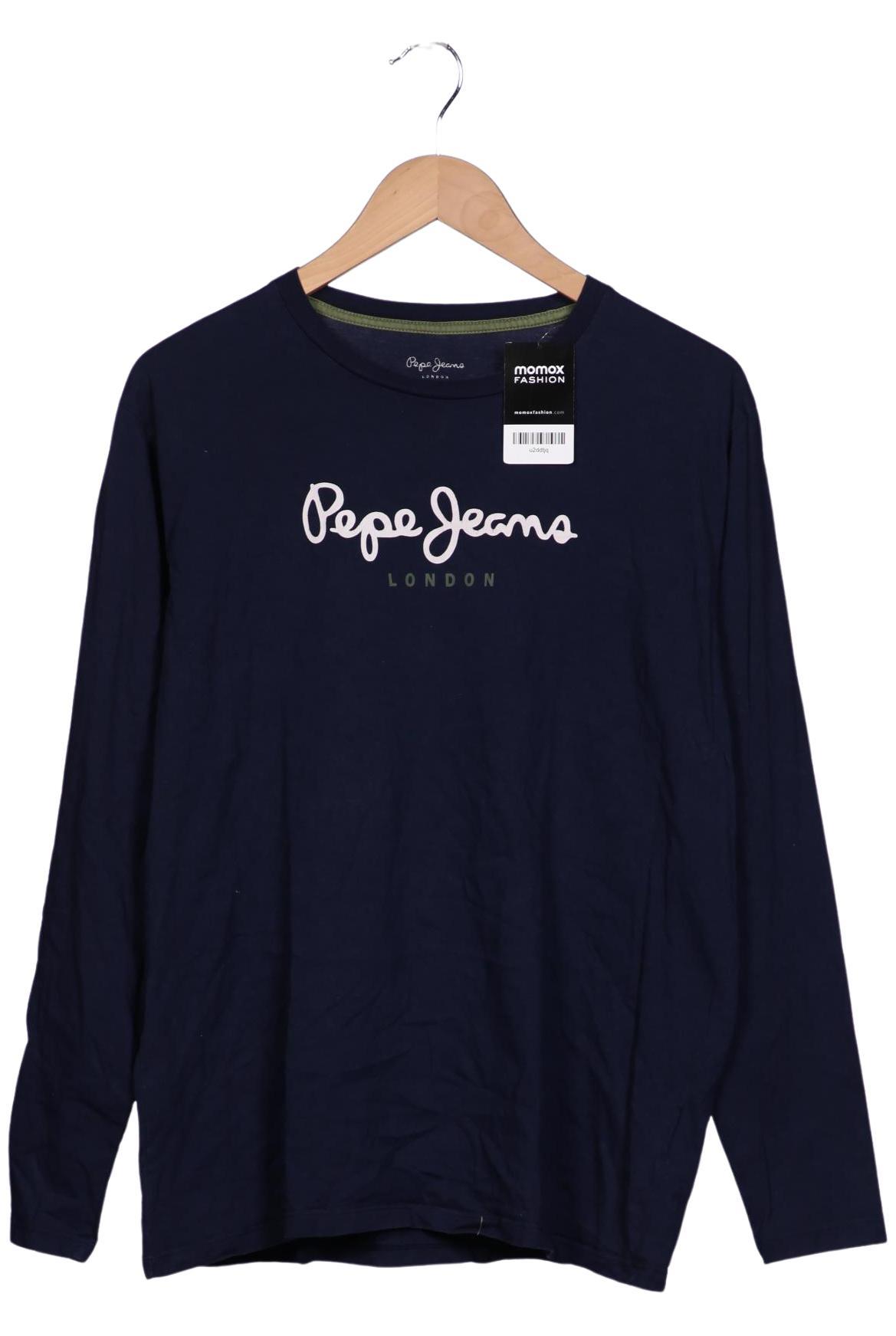 

Pepe Jeans Herren Langarmshirt, marineblau, Gr. 54