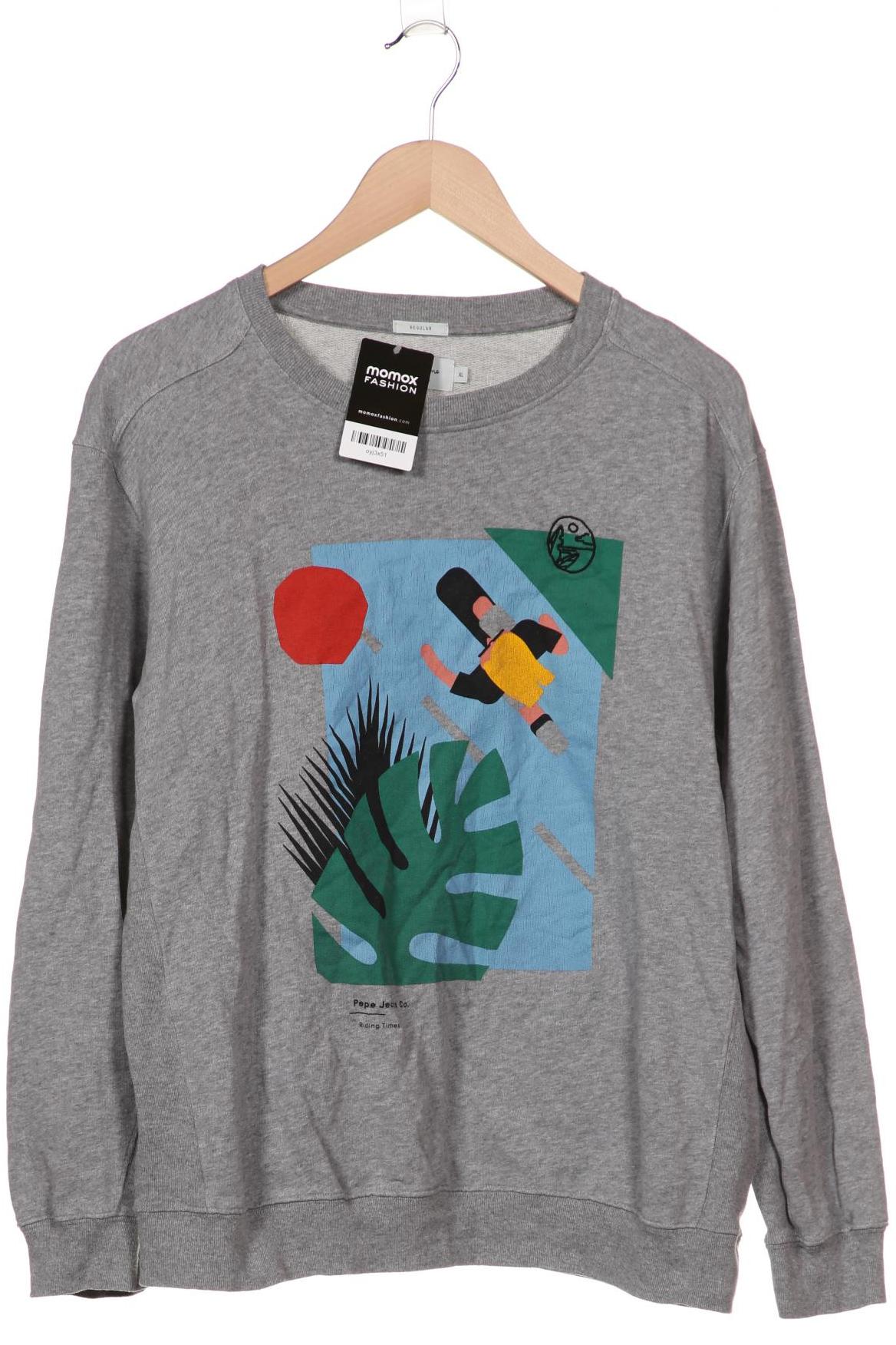 

Pepe Jeans Herren Sweatshirt, grau, Gr. 54