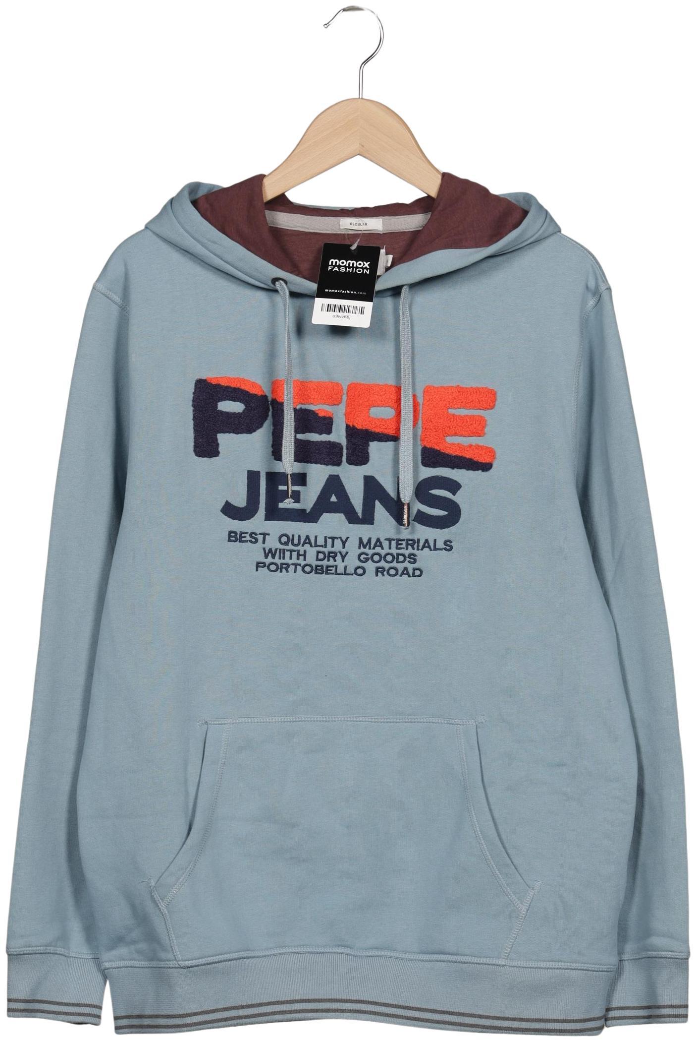 

Pepe Jeans Herren Kapuzenpullover, hellblau, Gr. 52