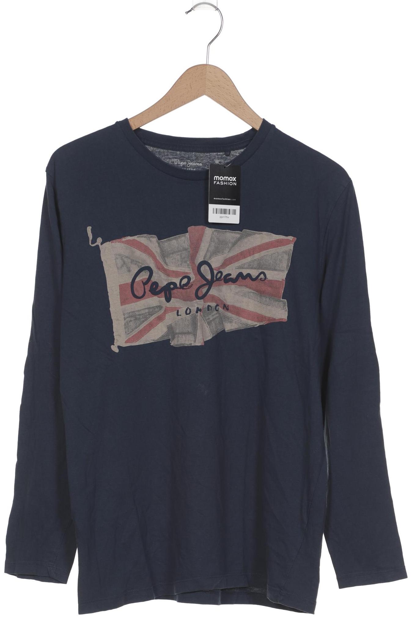 

Pepe Jeans Herren Langarmshirt, marineblau, Gr. 54