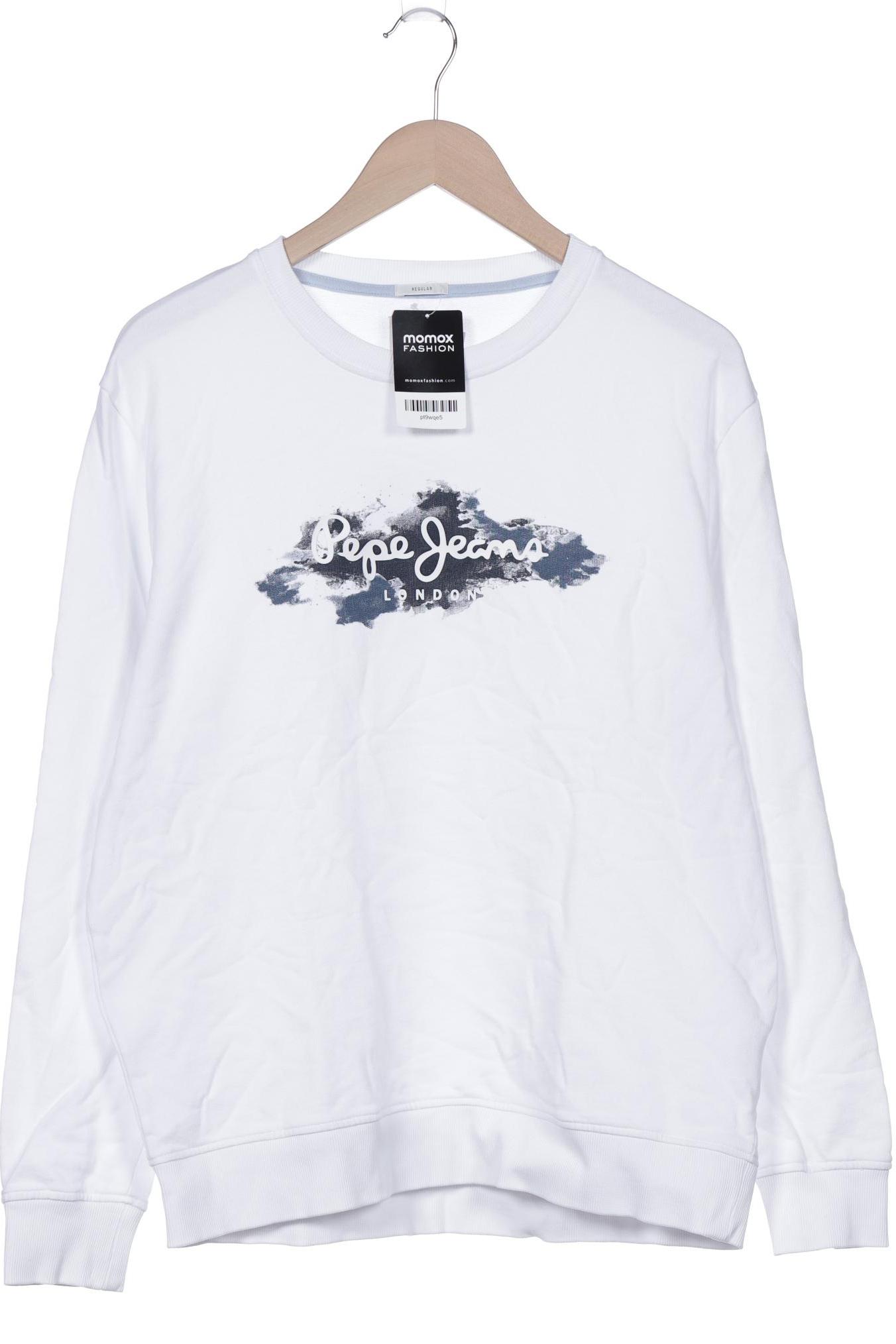 

Pepe Jeans Herren Sweatshirt, weiß, Gr. 52