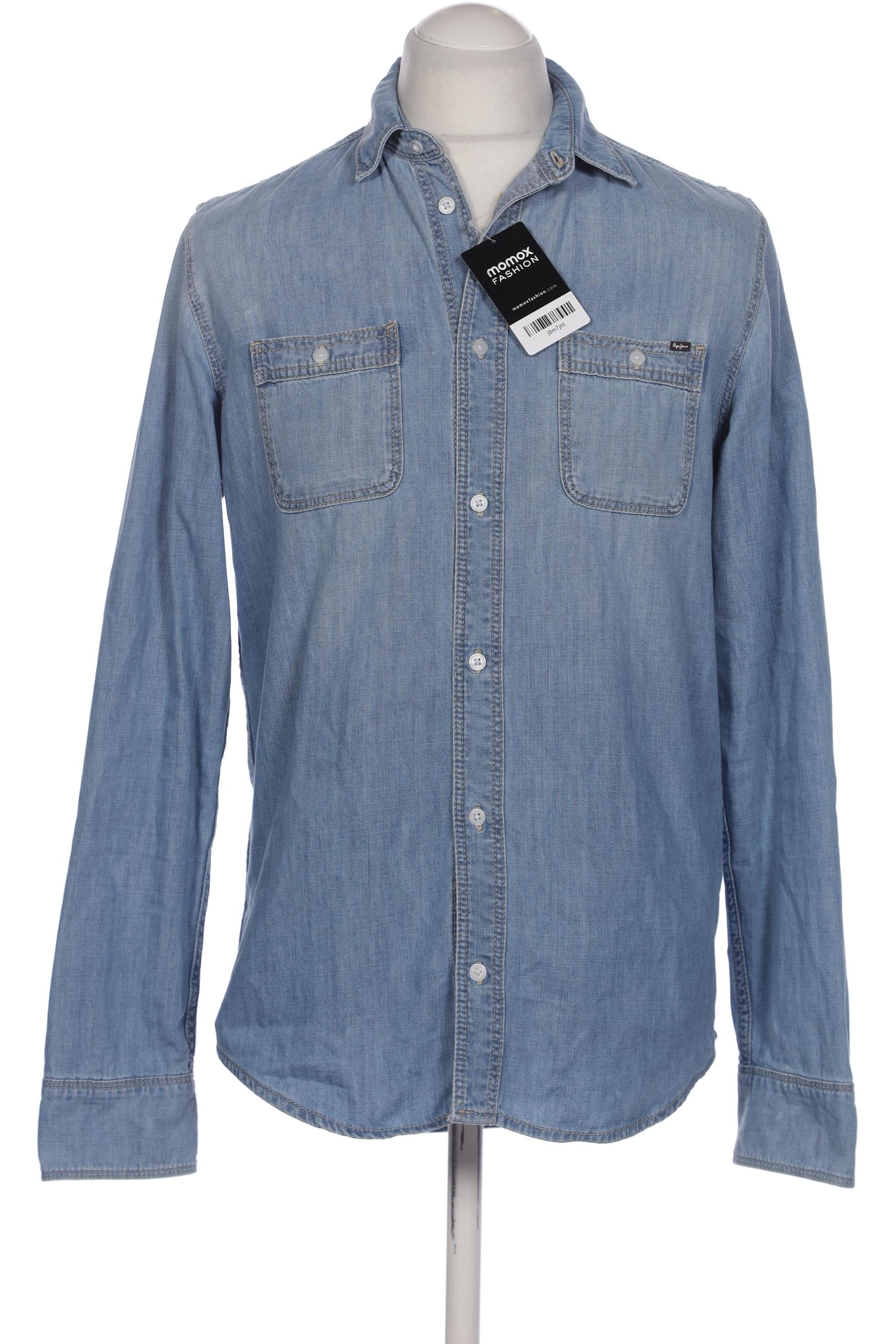 

Pepe Jeans Herren Hemd, blau, Gr. 48