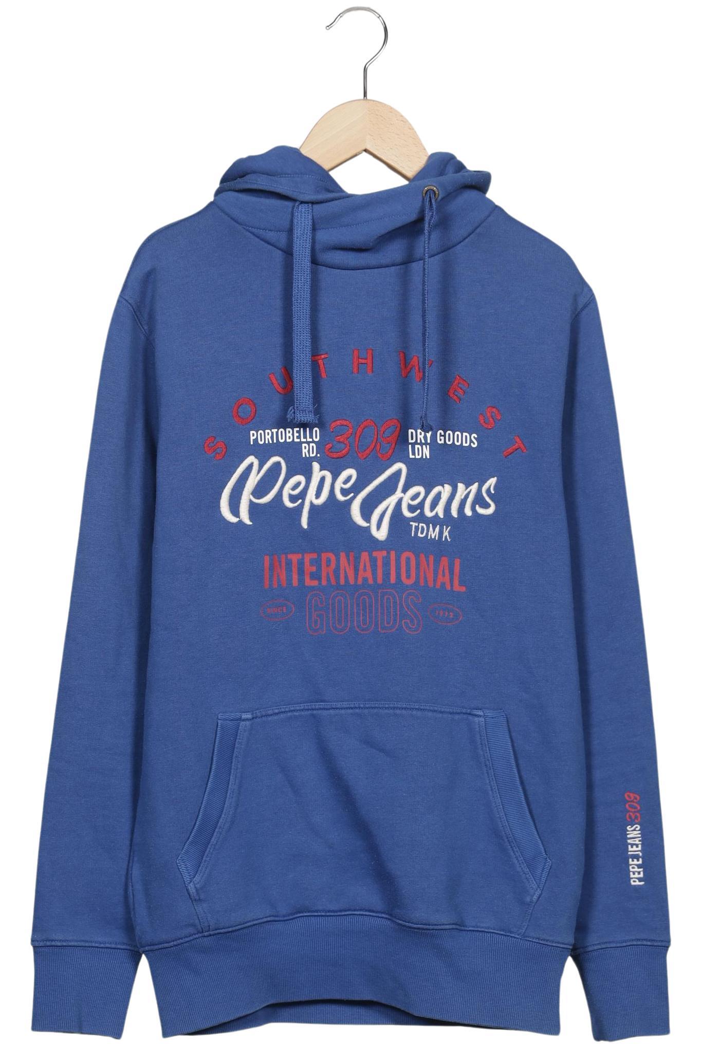 

Pepe Jeans Herren Kapuzenpullover, blau, Gr. 44