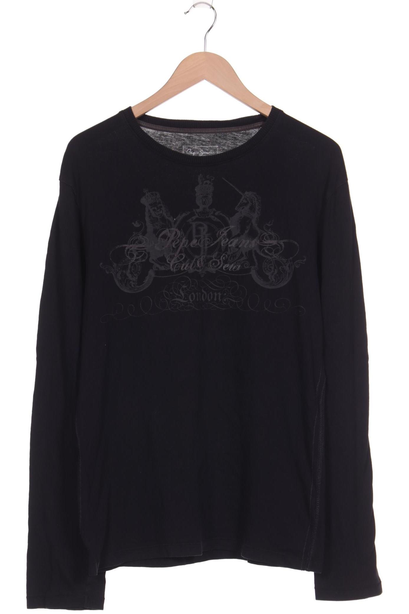 

Pepe Jeans Herren Langarmshirt, schwarz