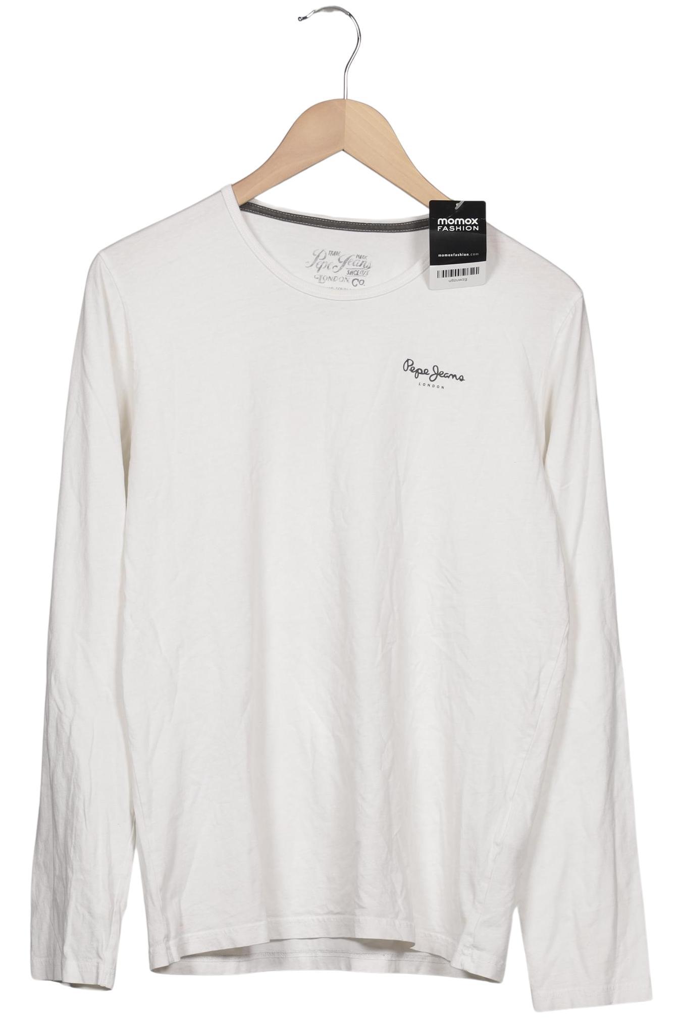

Pepe Jeans Herren Langarmshirt, weiß, Gr. 48