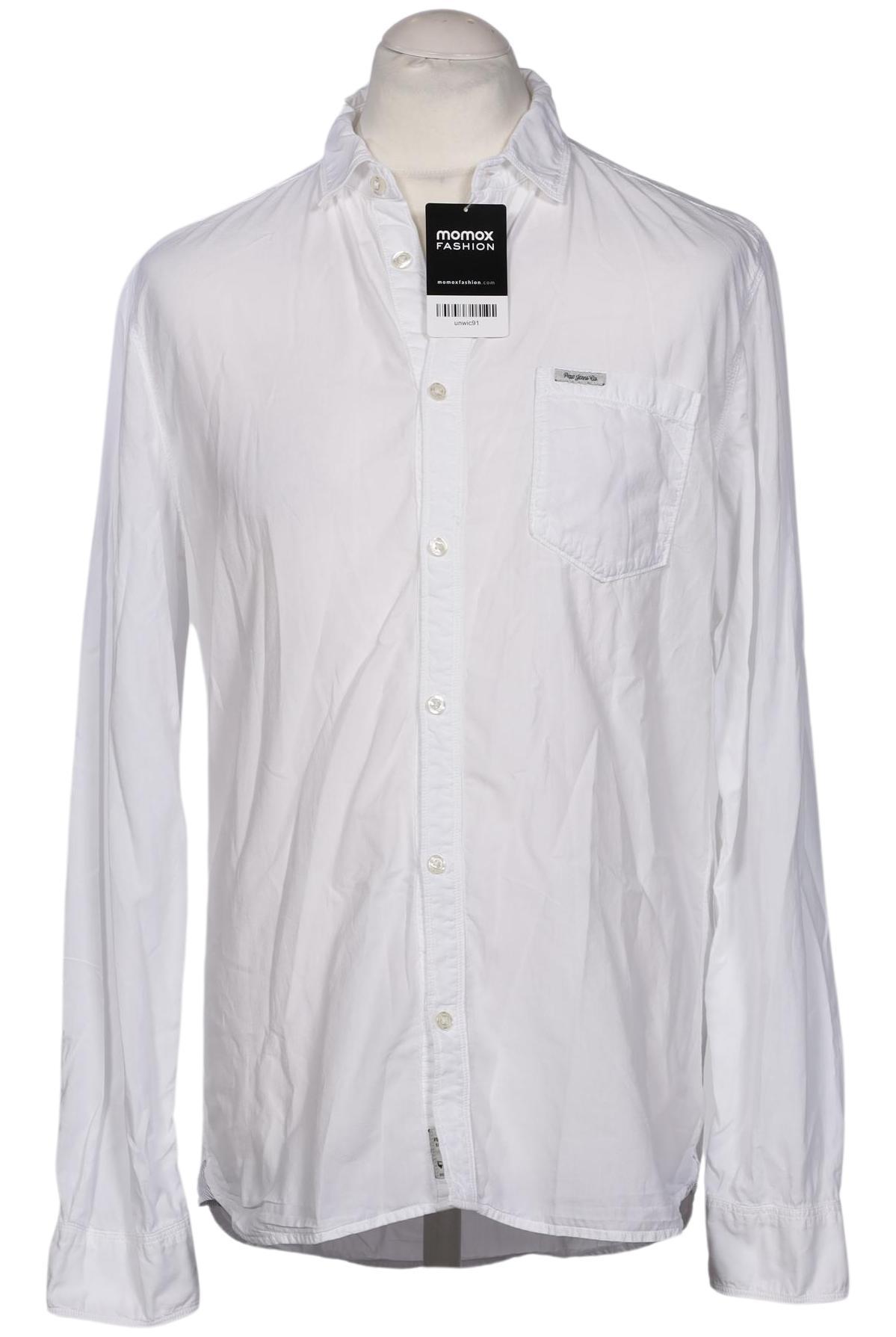

Pepe Jeans Herren Hemd, weiß, Gr. 48