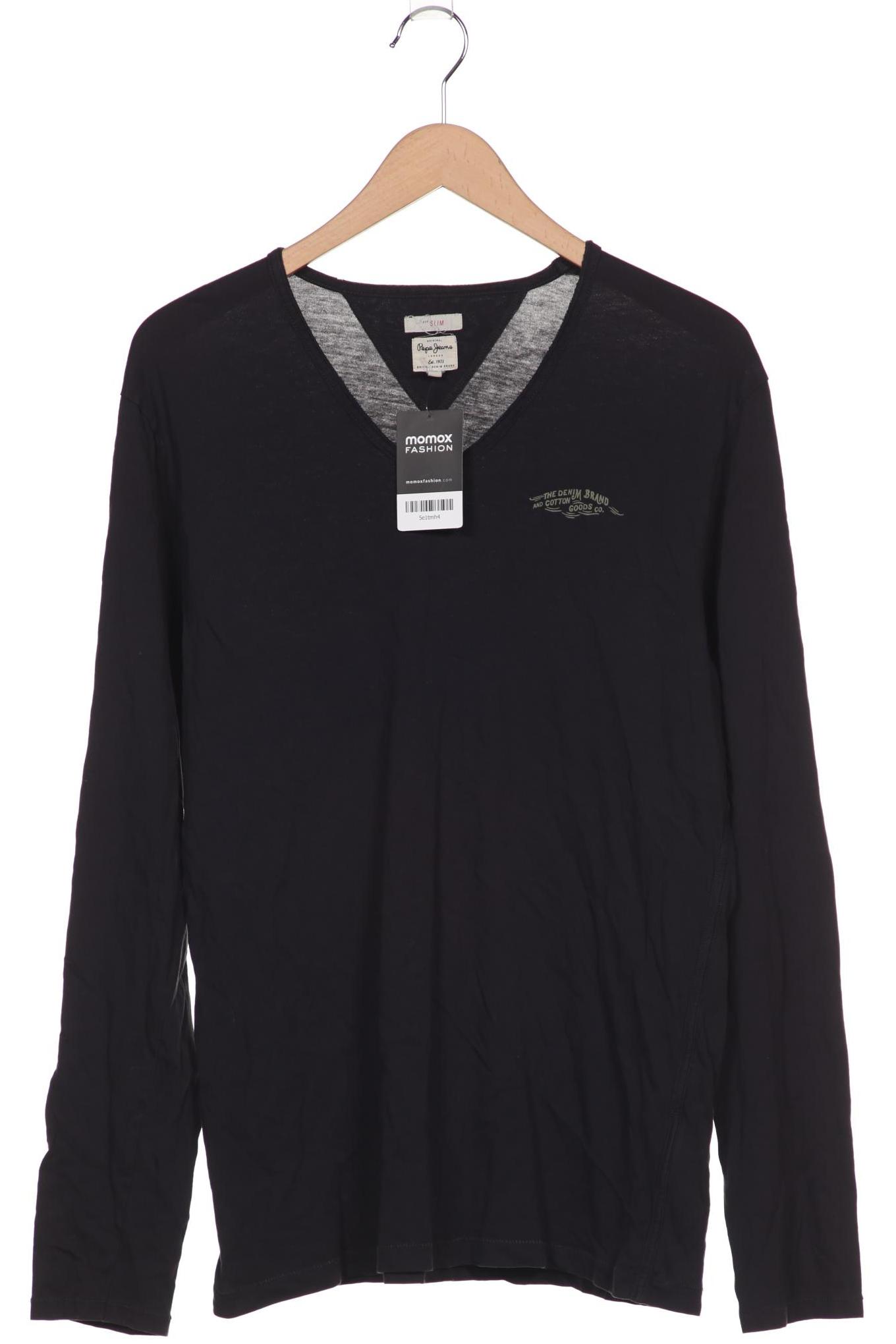 

Pepe Jeans Herren Langarmshirt, schwarz