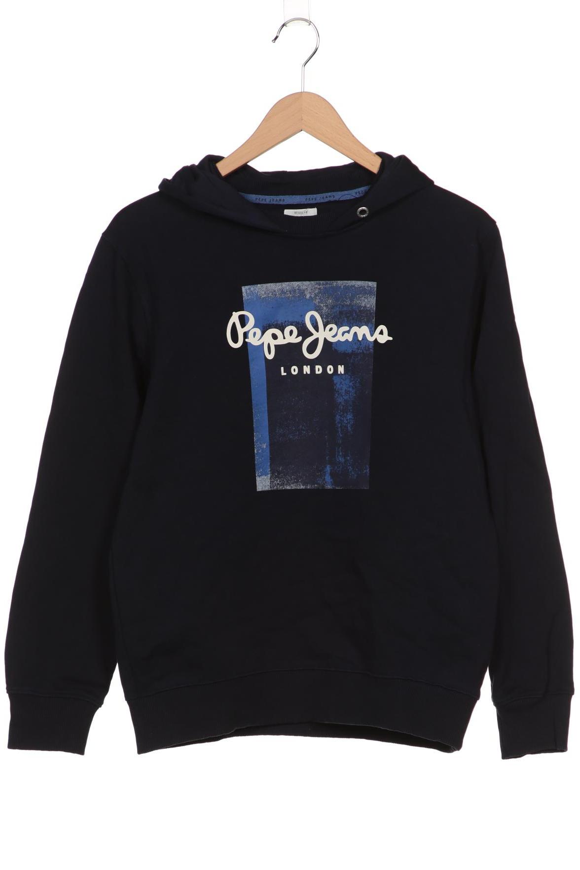 

Pepe Jeans Herren Kapuzenpullover, marineblau