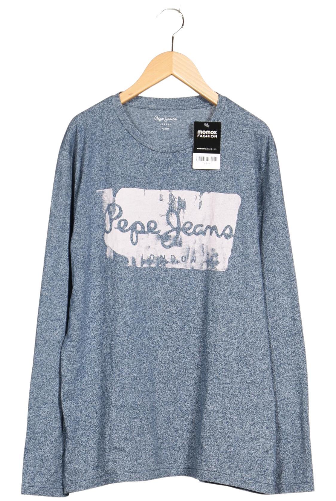 

Pepe Jeans Herren Langarmshirt, blau, Gr. 54