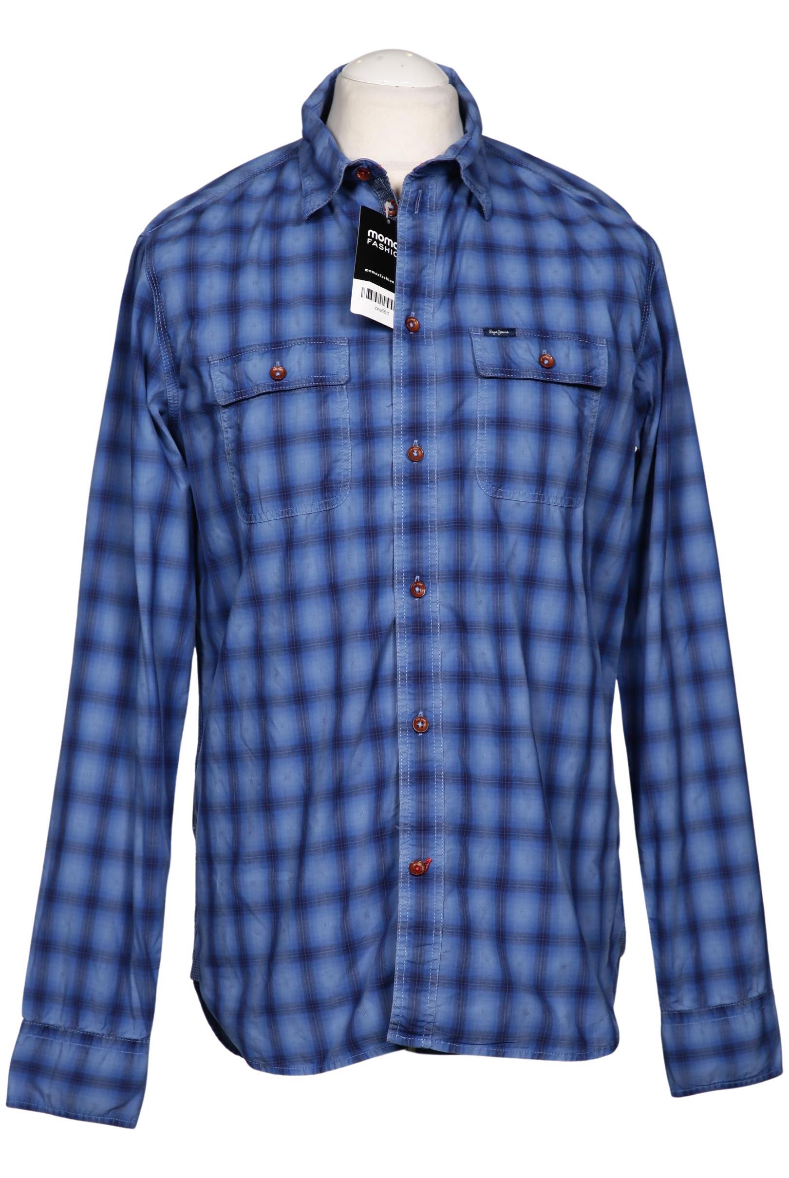 

Pepe Jeans Herren Hemd, blau, Gr. 48