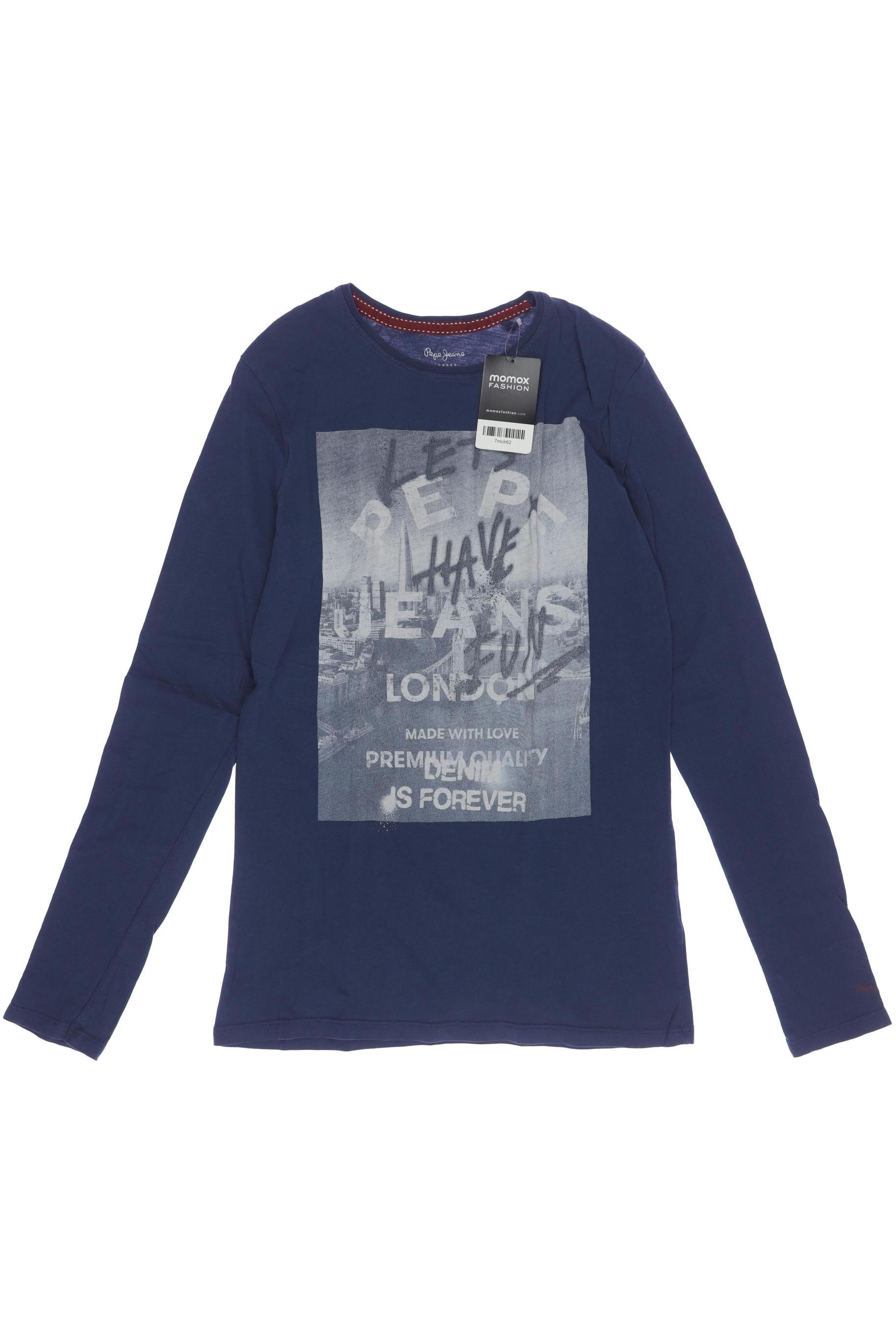 

Pepe Jeans Herren Langarmshirt, blau, Gr. 164