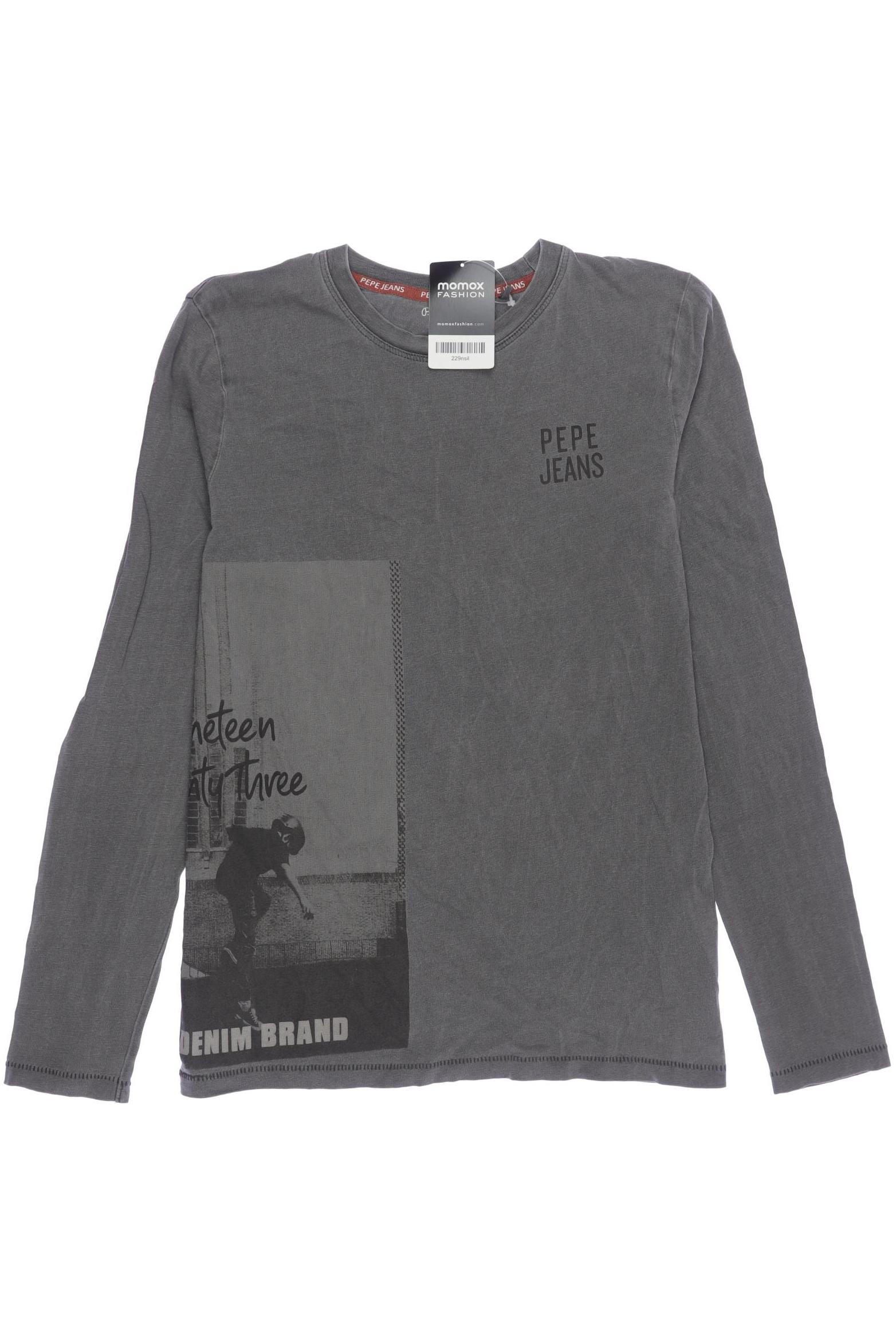 

Pepe Jeans Herren Langarmshirt, grau, Gr. 164